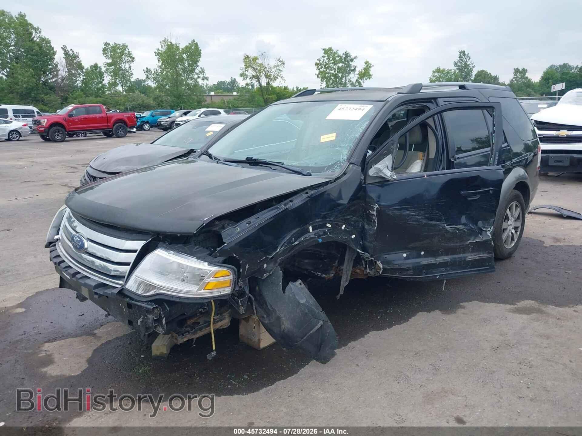 2008 FORD TAURUS X - VIN: 1FMDK02W48GA01017 - Фото 2