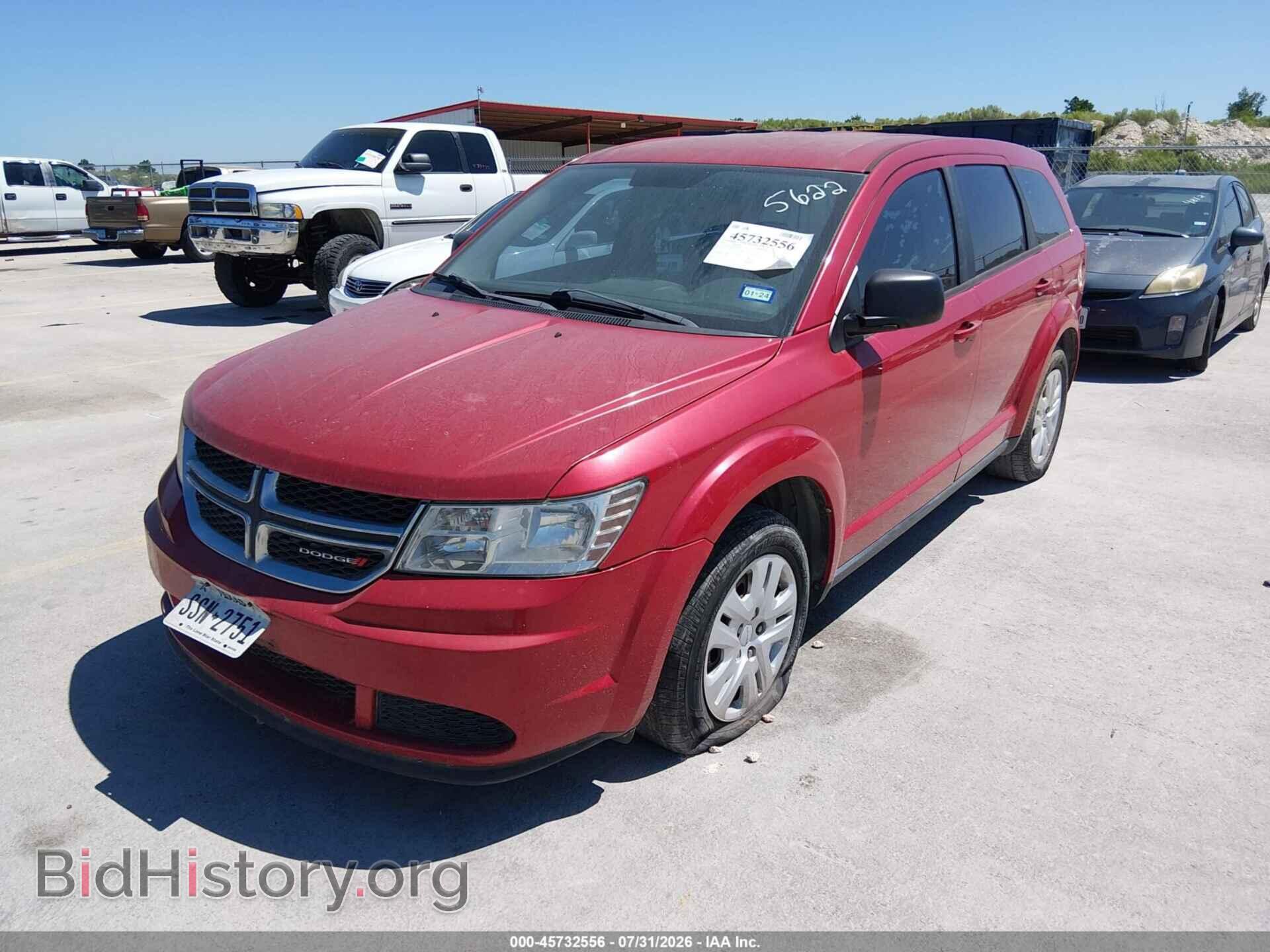 2015 DODGE JOURNEY - VIN: 3C4PDCAB2FT645622 - Фото 2