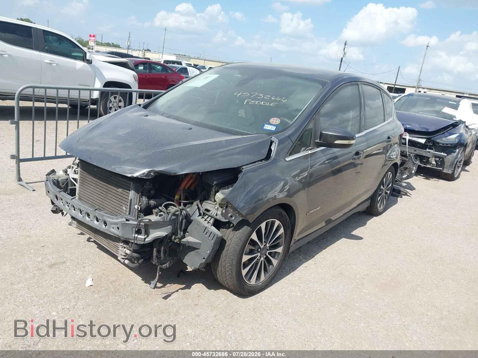 2017 FORD C-MAX HYBRID - VIN: 1FADP5DU4HL117975 - Фото 2