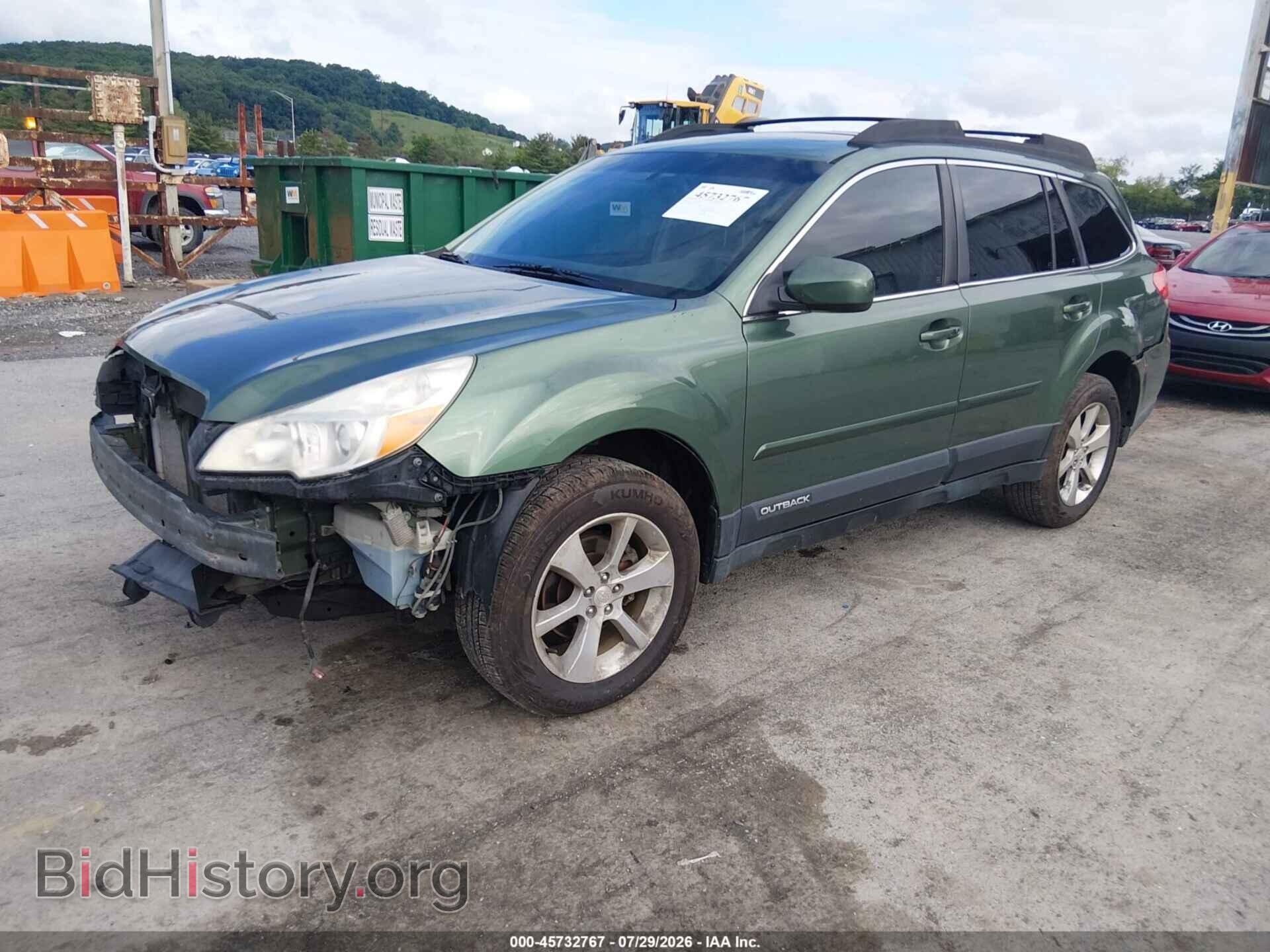 2013 SUBARU OUTBACK - VIN: 4S4BRBLC2D3213810 - Фото 2