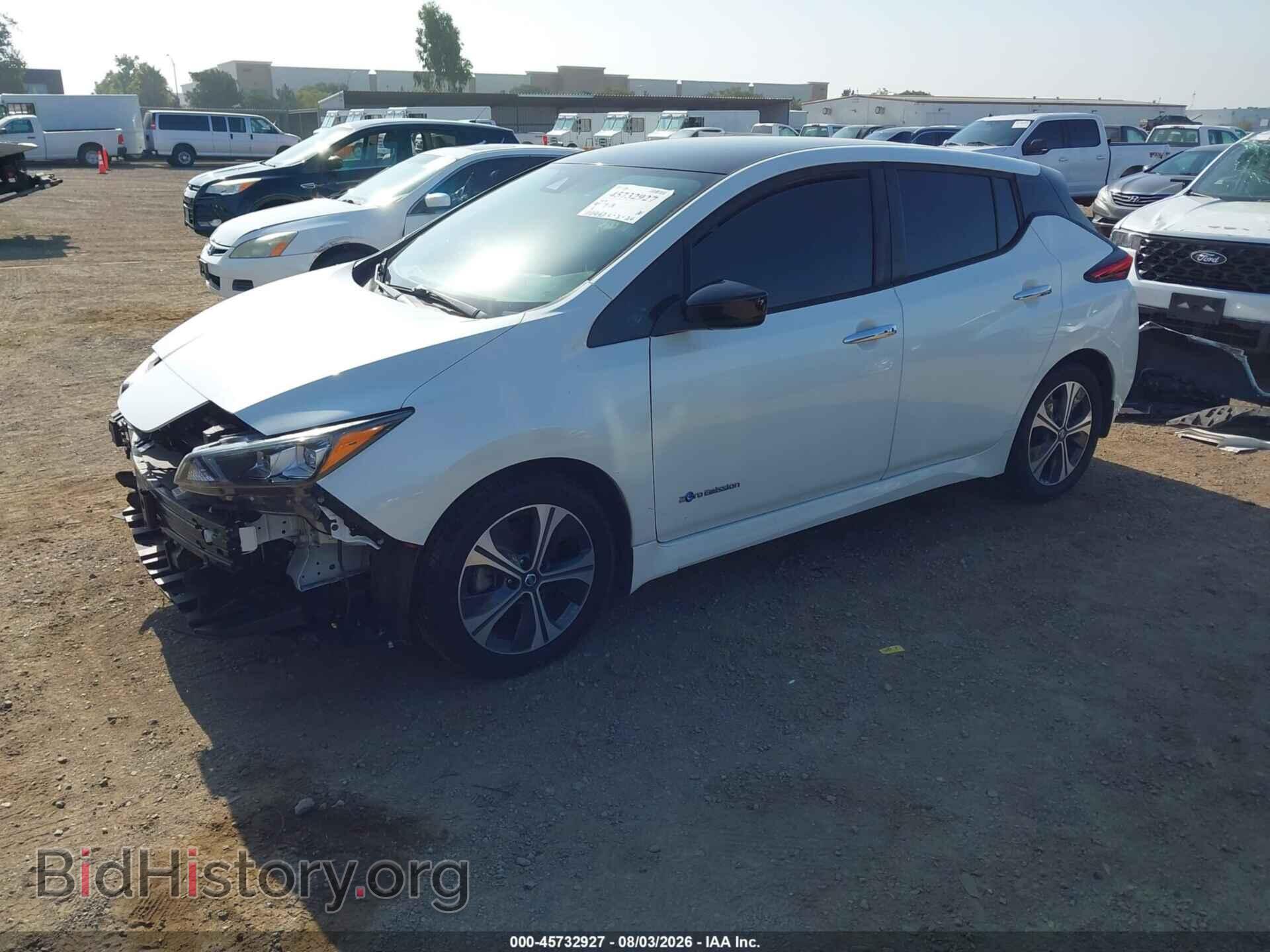 2019 NISSAN LEAF - VIN: 1N4BZ1CPXKC313304 - Photo 2