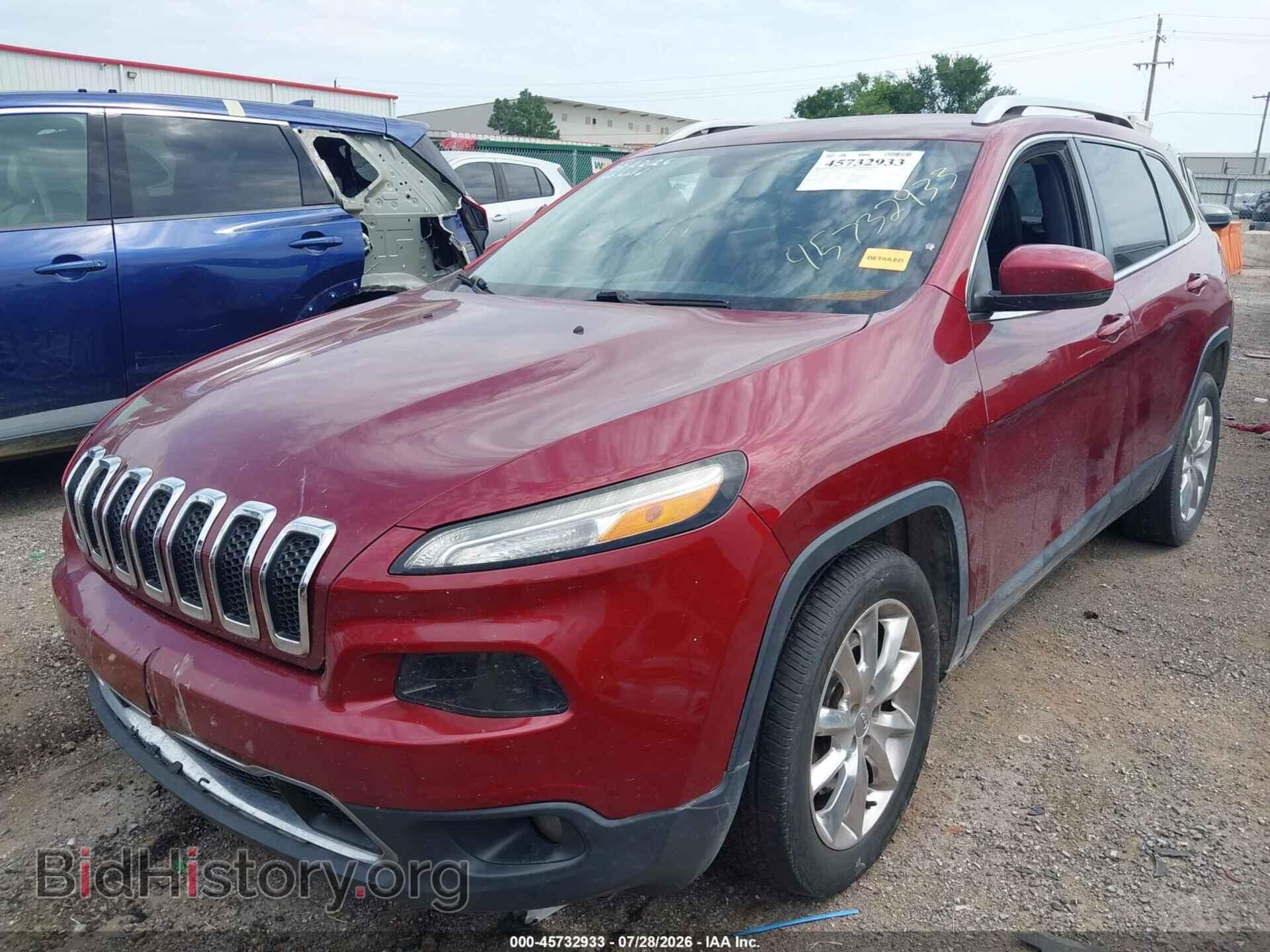2016 JEEP CHEROKEE - VIN: 1C4PJLDB0GW328941 - Фото 2