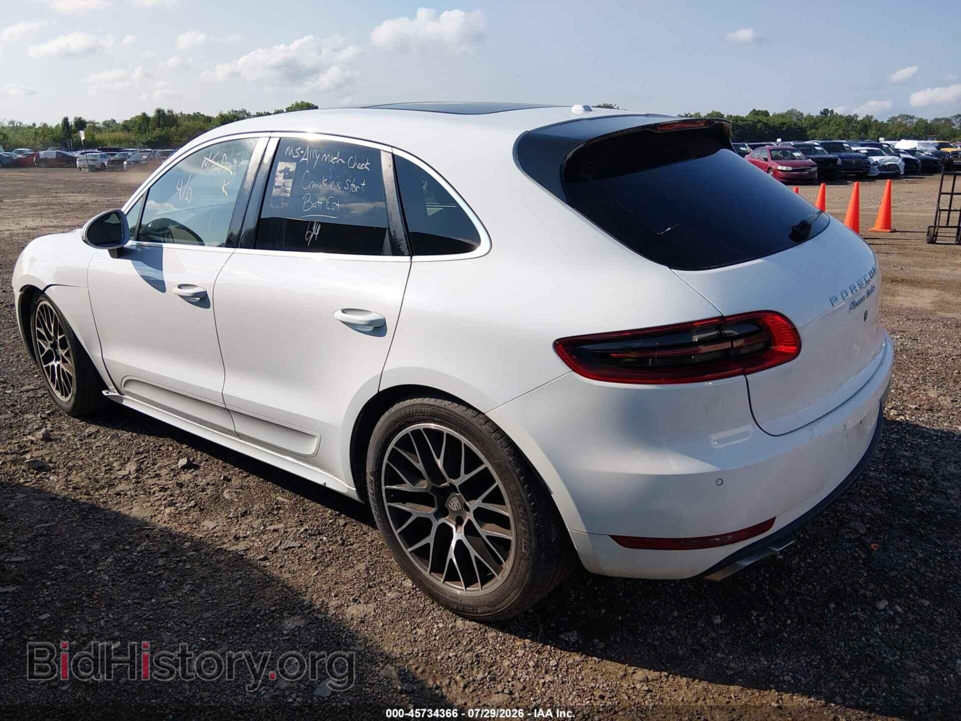 2015 PORSCHE MACAN - VIN: WP1AF2A5XFLB90839 - Photo 3