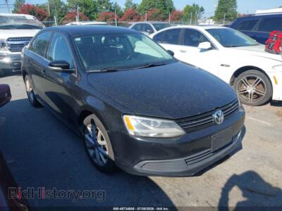 2014 Volkswagen JETTA 1.8T SE, black — VIN 3VWD17AJ5EM436620, IAAI