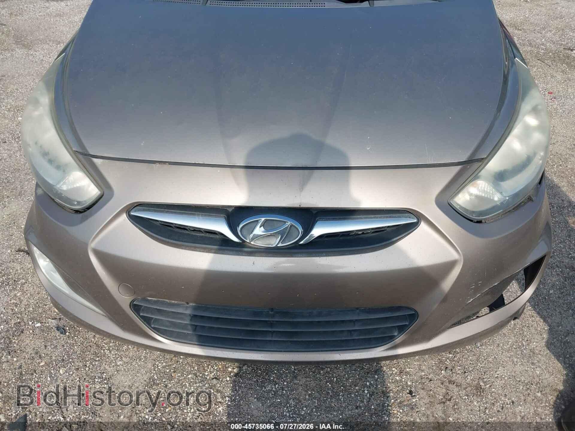 2012 HYUNDAI ACCENT - VIN: KMHCU4AE0CU196453 - Фото 6