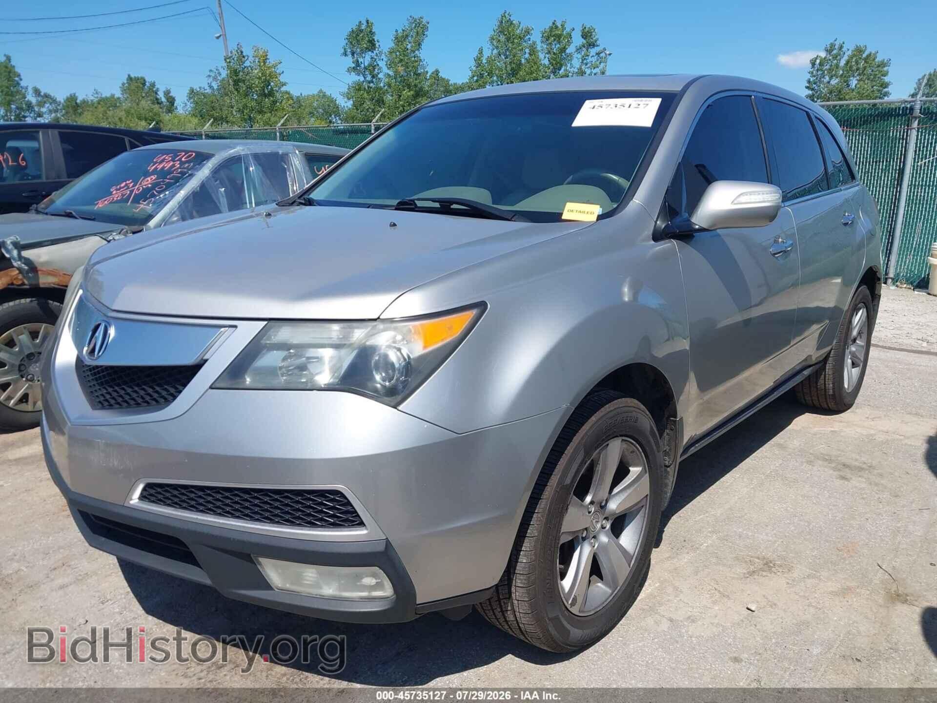 2012 ACURA MDX - VIN: 2HNYD2H43CH545890 - Photo 2