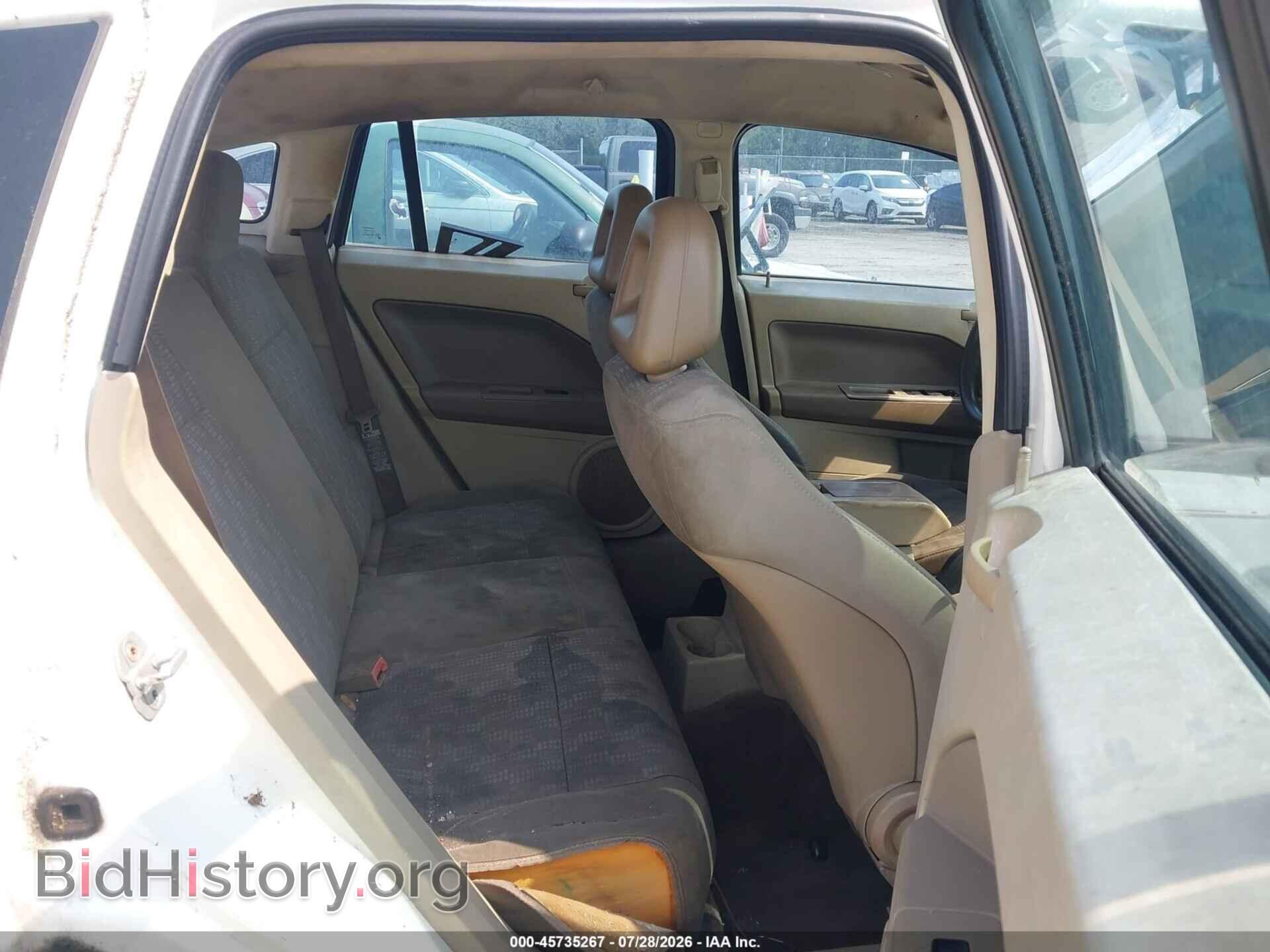 2007 DODGE CALIBER - VIN: 1B3HB28B57D569218 - Photo 8