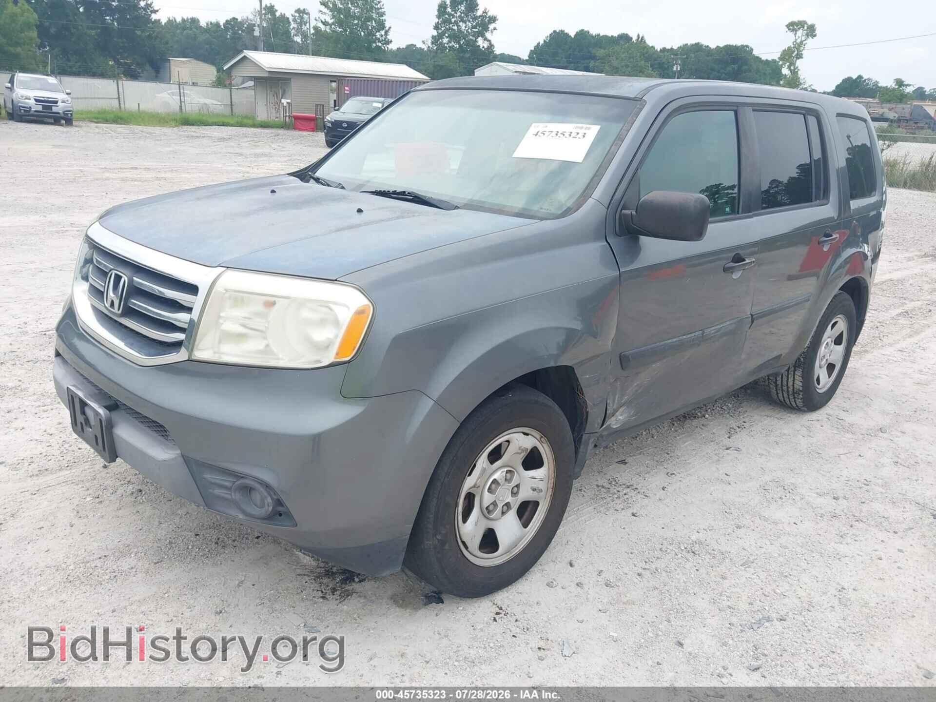 2012 HONDA PILOT - VIN: 5FNYF4H24CB056849 - Фото 2