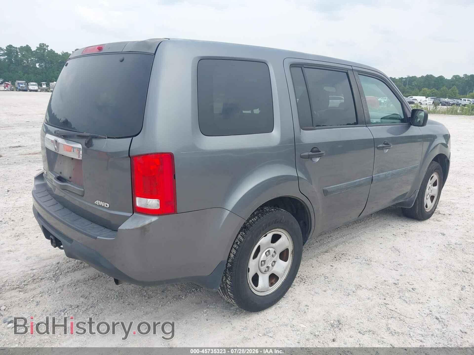 2012 HONDA PILOT - VIN: 5FNYF4H24CB056849 - Фото 4