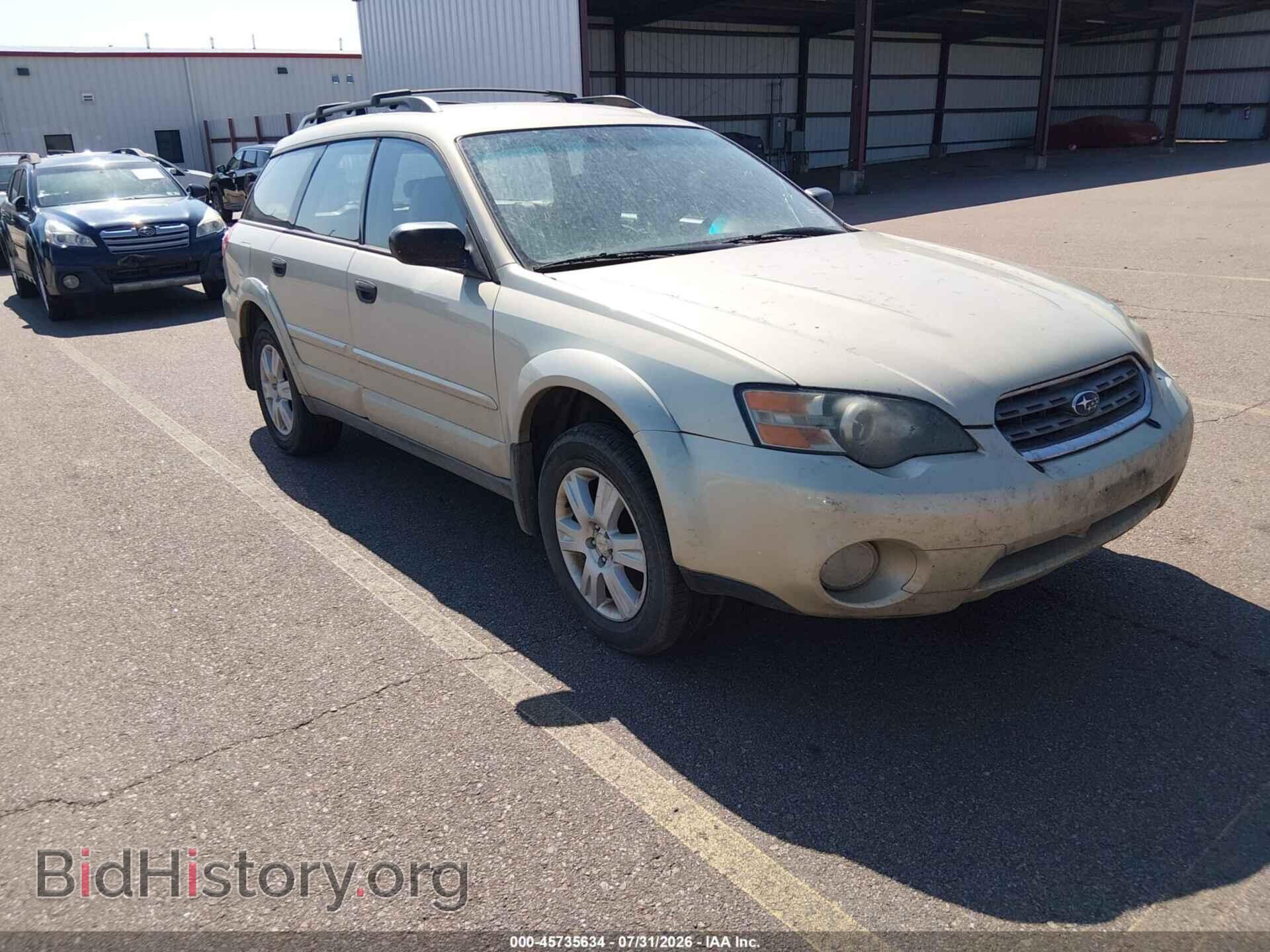 Photo 4S4BP61C556313402 - SUBARU OUTBACK 2005