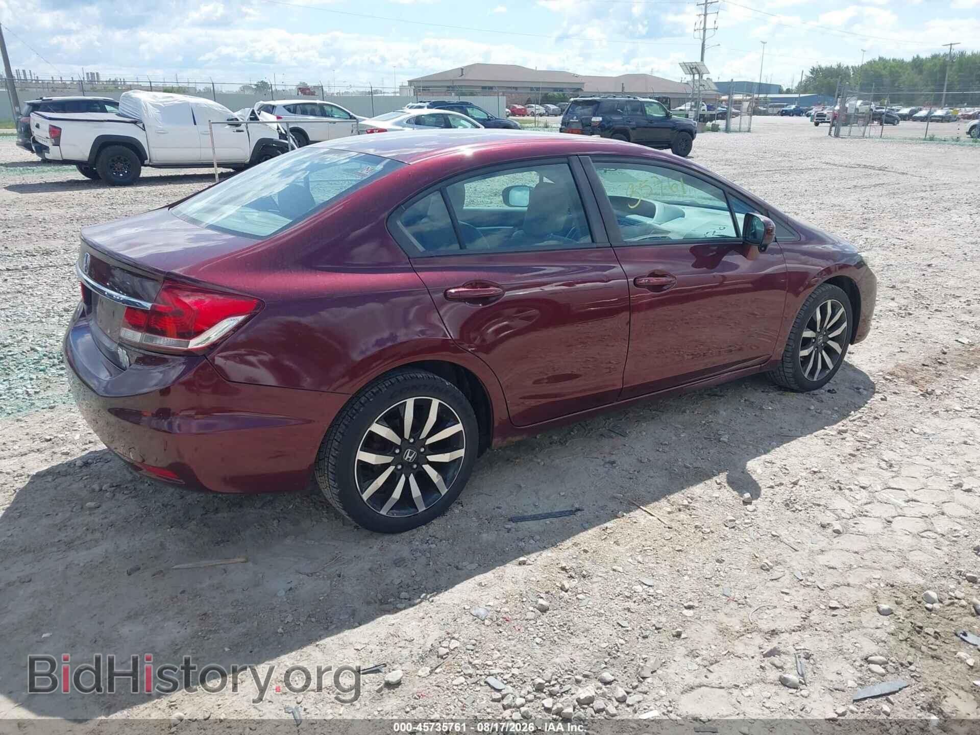 2014 HONDA CIVIC - VIN: 19XFB2F92EE023624 - Фото 4