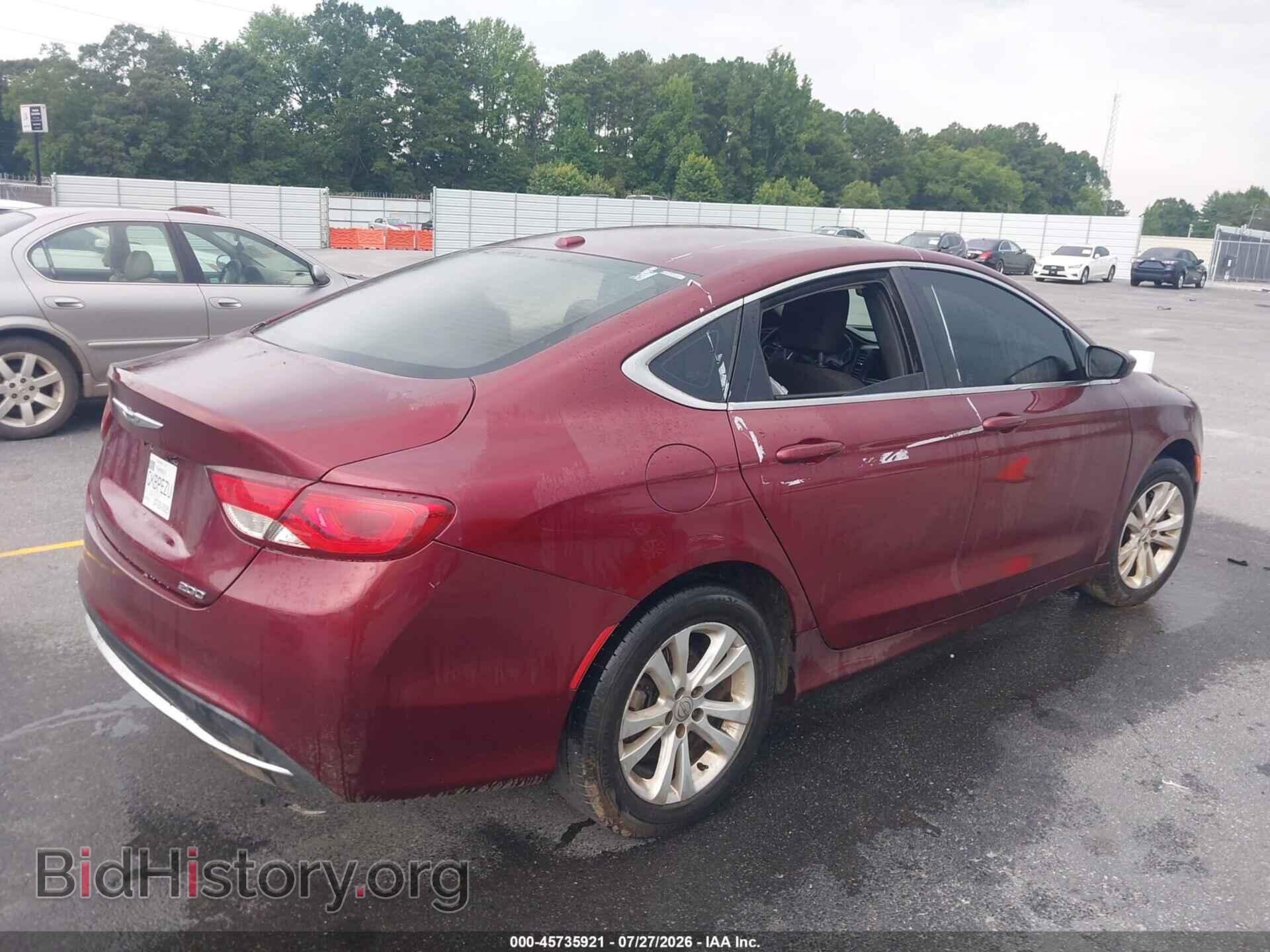 2015 CHRYSLER 200 - VIN: 1C3CCCABXFN636799 - Фото 4
