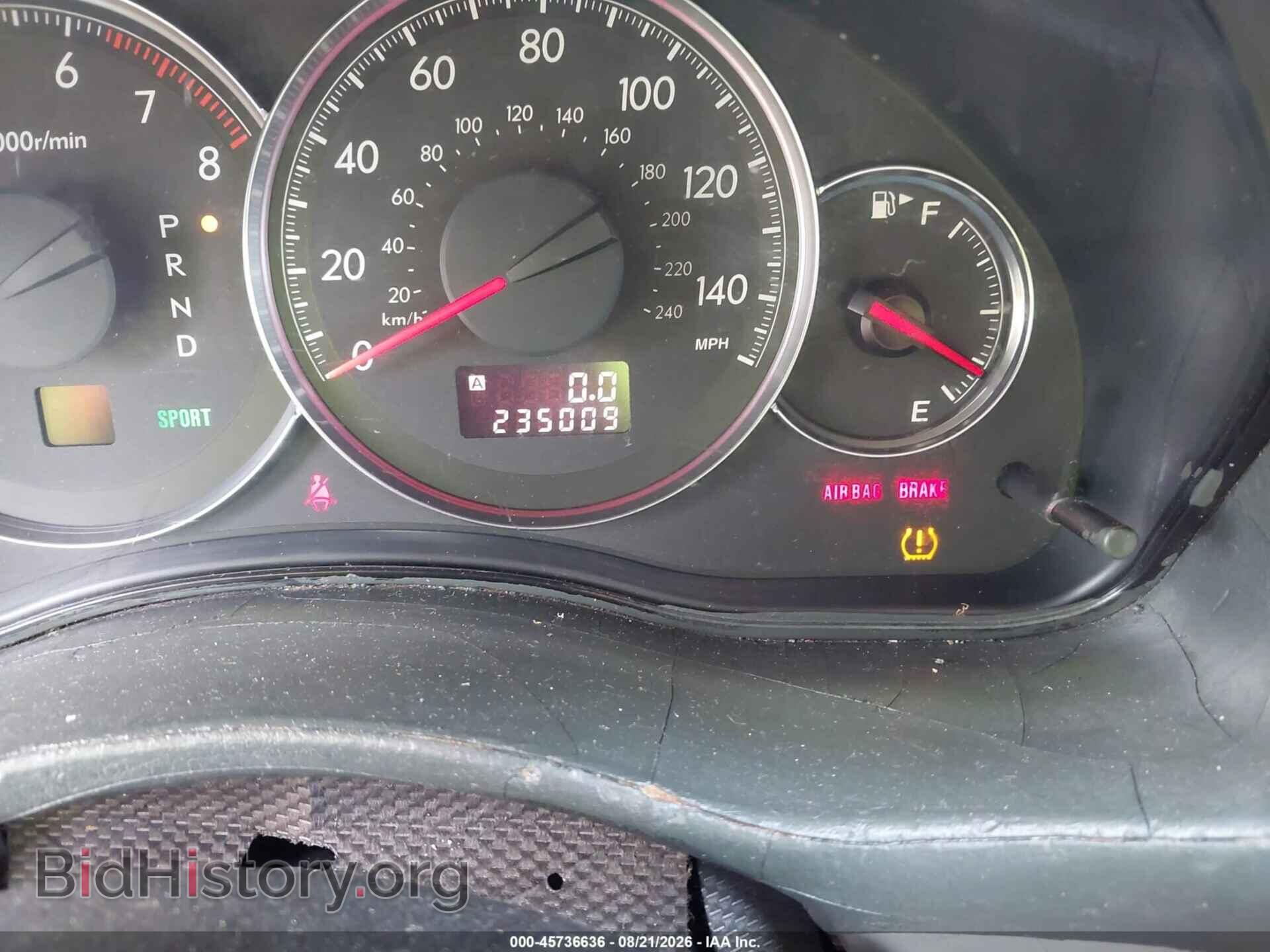 2009 SUBARU OUTBACK - VIN: 4S4BP61C197319021 - Фото 7