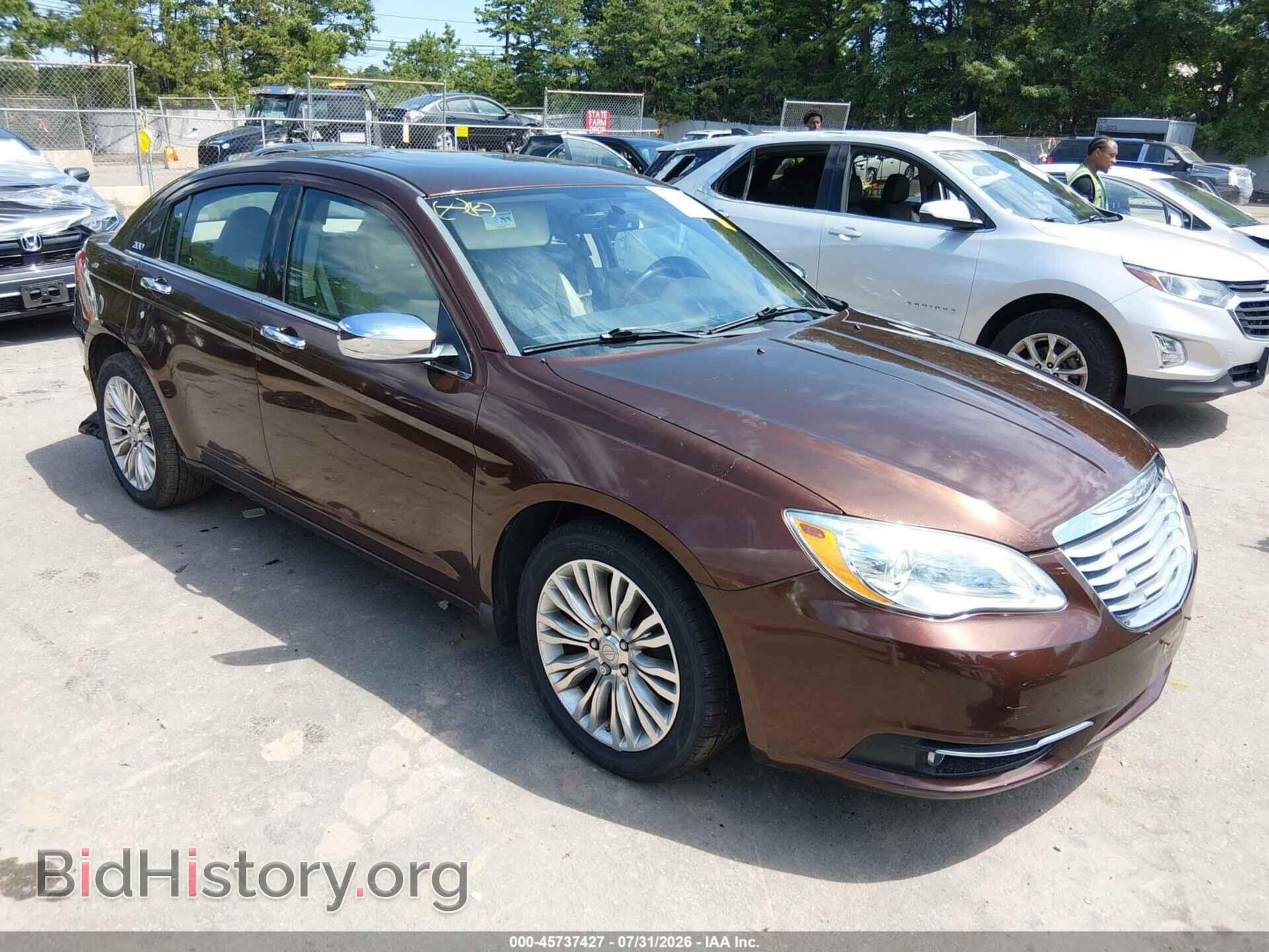 Photo 1C3CCBCB0CN169606 - CHRYSLER 200 2012