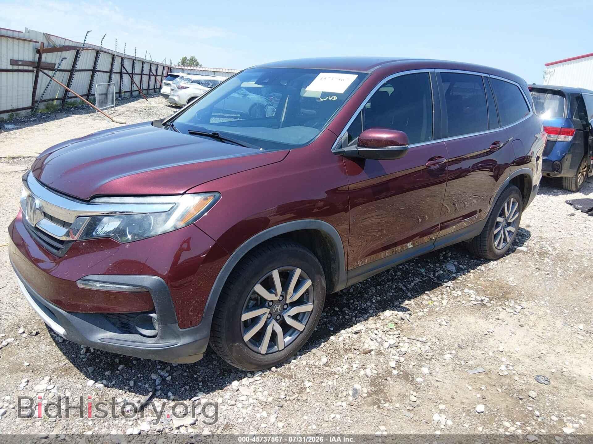 2019 HONDA PILOT - VIN: 5FNYF5H39KB045648 - Фото 2