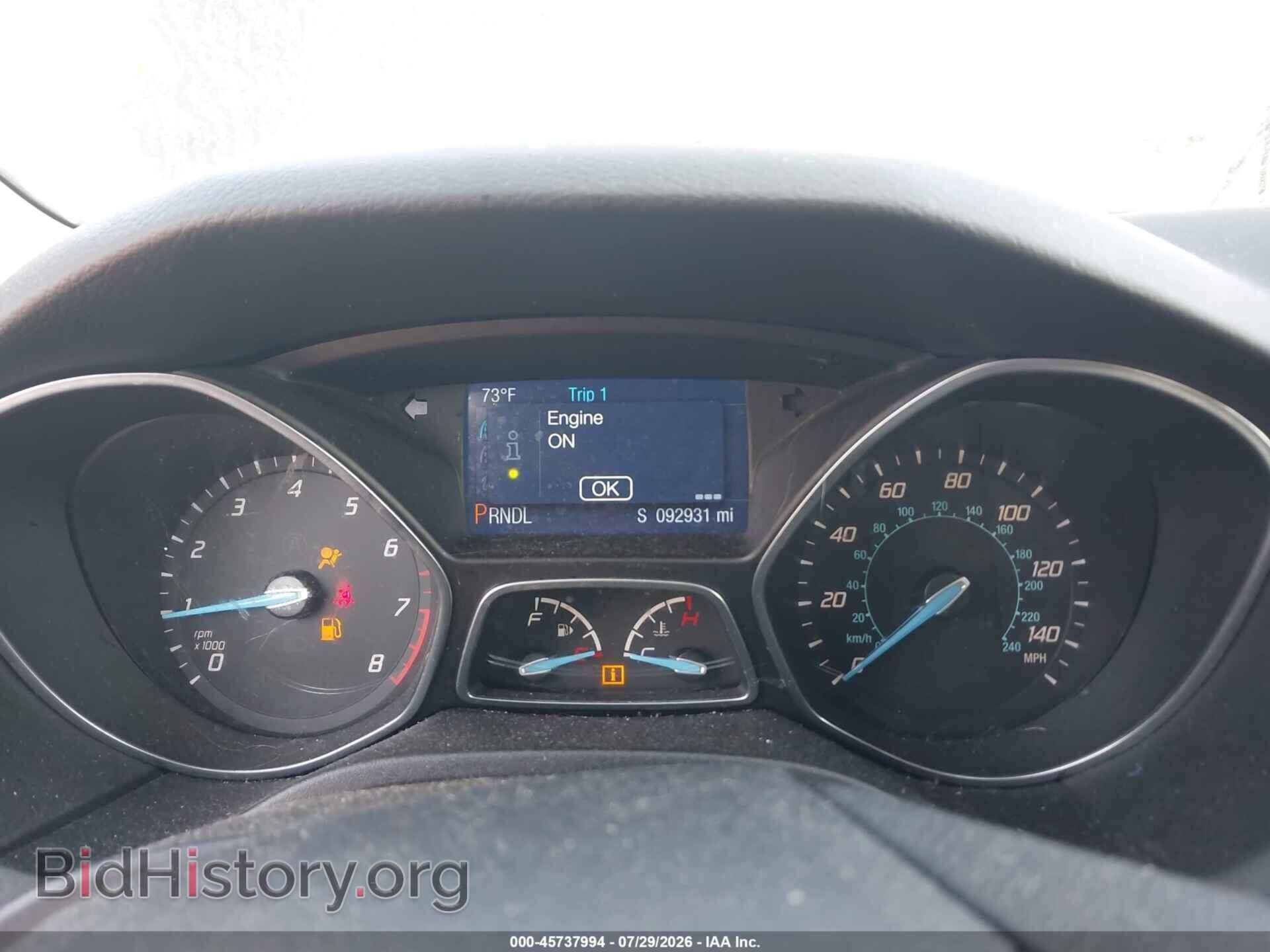 2014 FORD FOCUS - VIN: 1FADP3F2XEL411053 - Фото 7