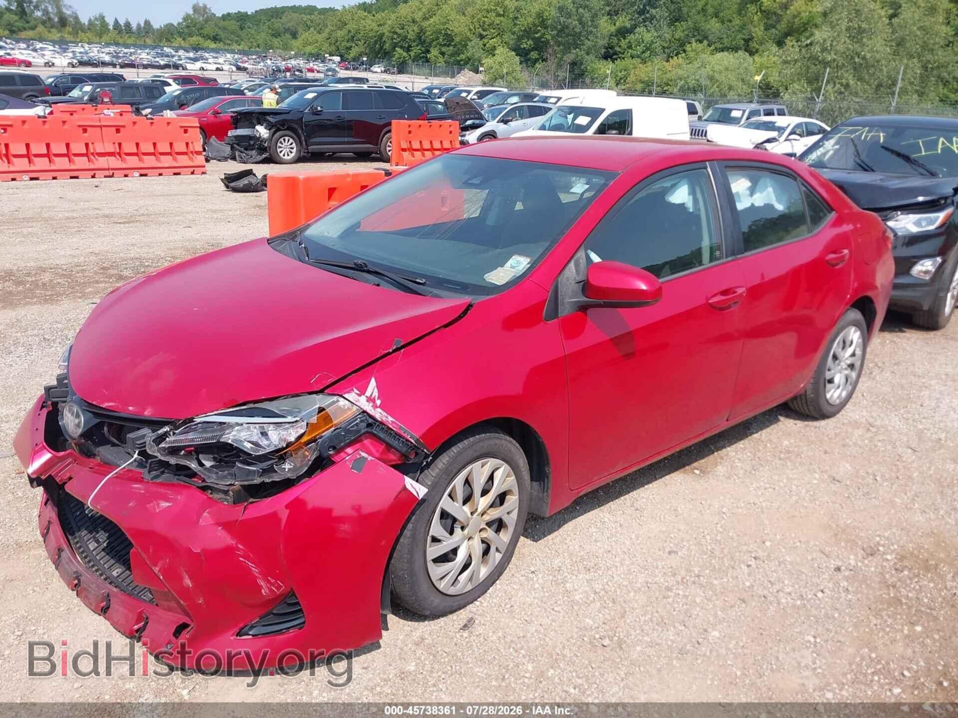 2017 TOYOTA COROLLA - VIN: 2T1BURHEXHC768345 - Фото 2