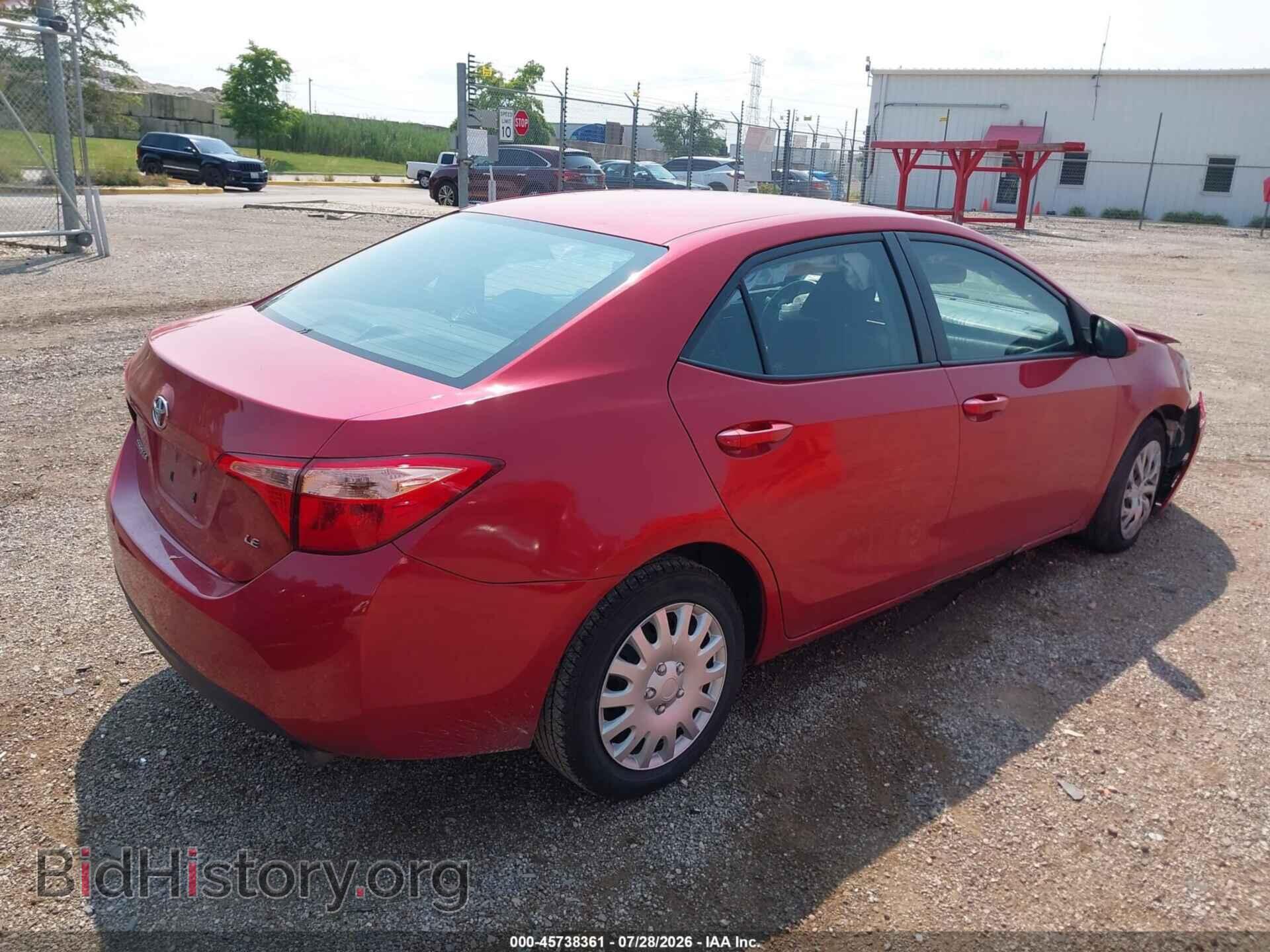 2017 TOYOTA COROLLA - VIN: 2T1BURHEXHC768345 - Фото 4