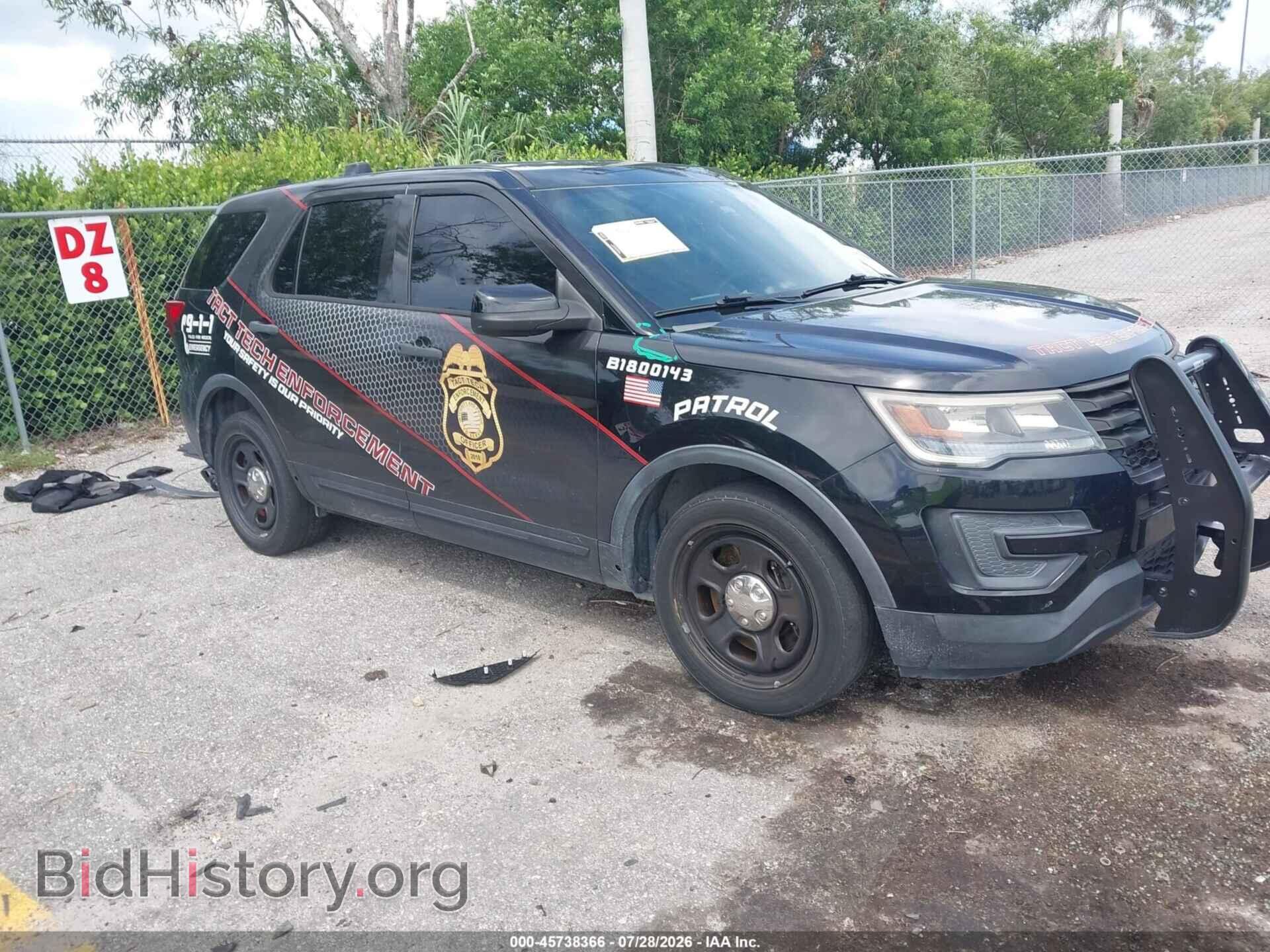 Фотография 1FM5K8AR8JGB58814 - FORD POLICE INTERCEPTOR UTILITY 2018
