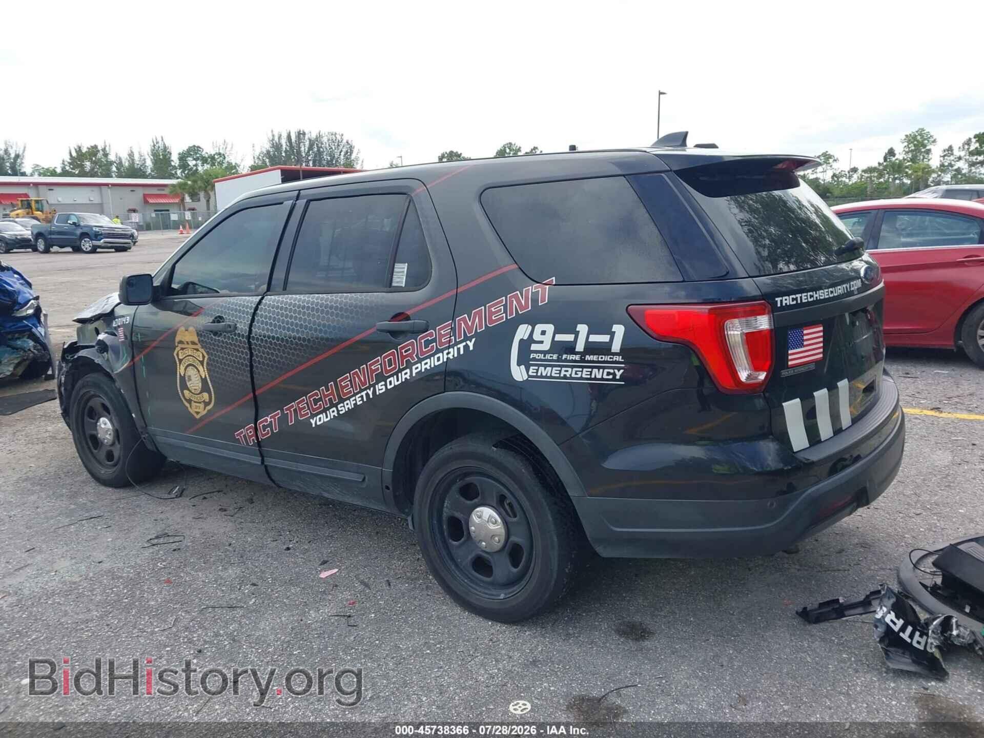 2018 FORD POLICE INTERCEPTOR UTILITY - VIN: 1FM5K8AR8JGB58814 - Фото 3