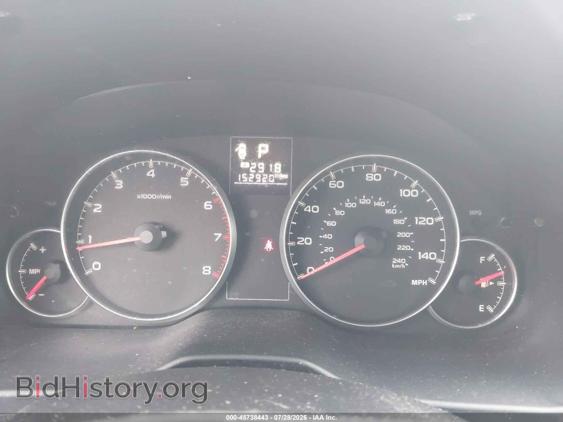 2014 SUBARU LEGACY - VIN: 4S3BMBD65E3020354 - Фото 7