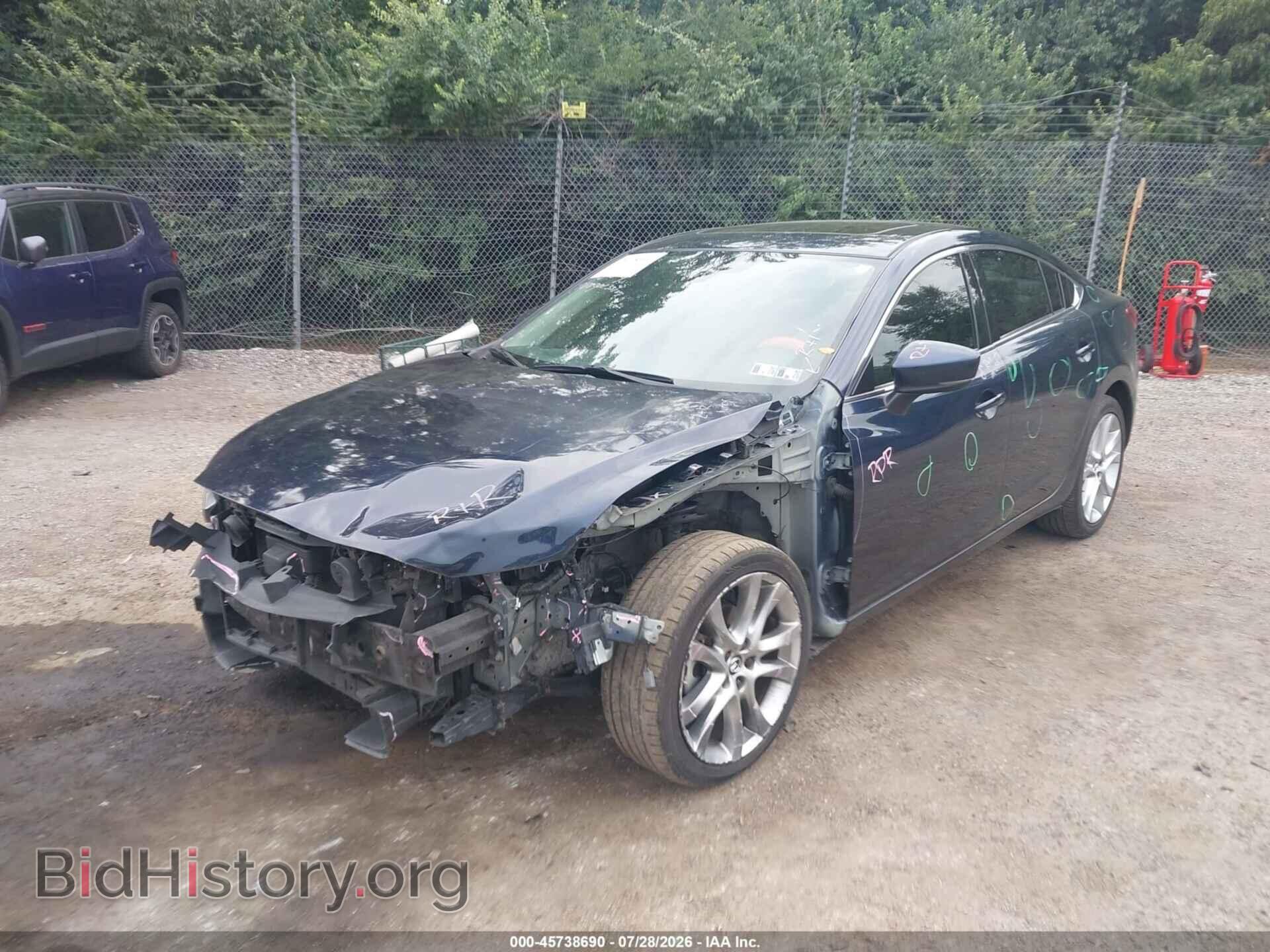 2017 MAZDA MAZDA6 - VIN: JM1GL1V56H1139765 - Фото 2
