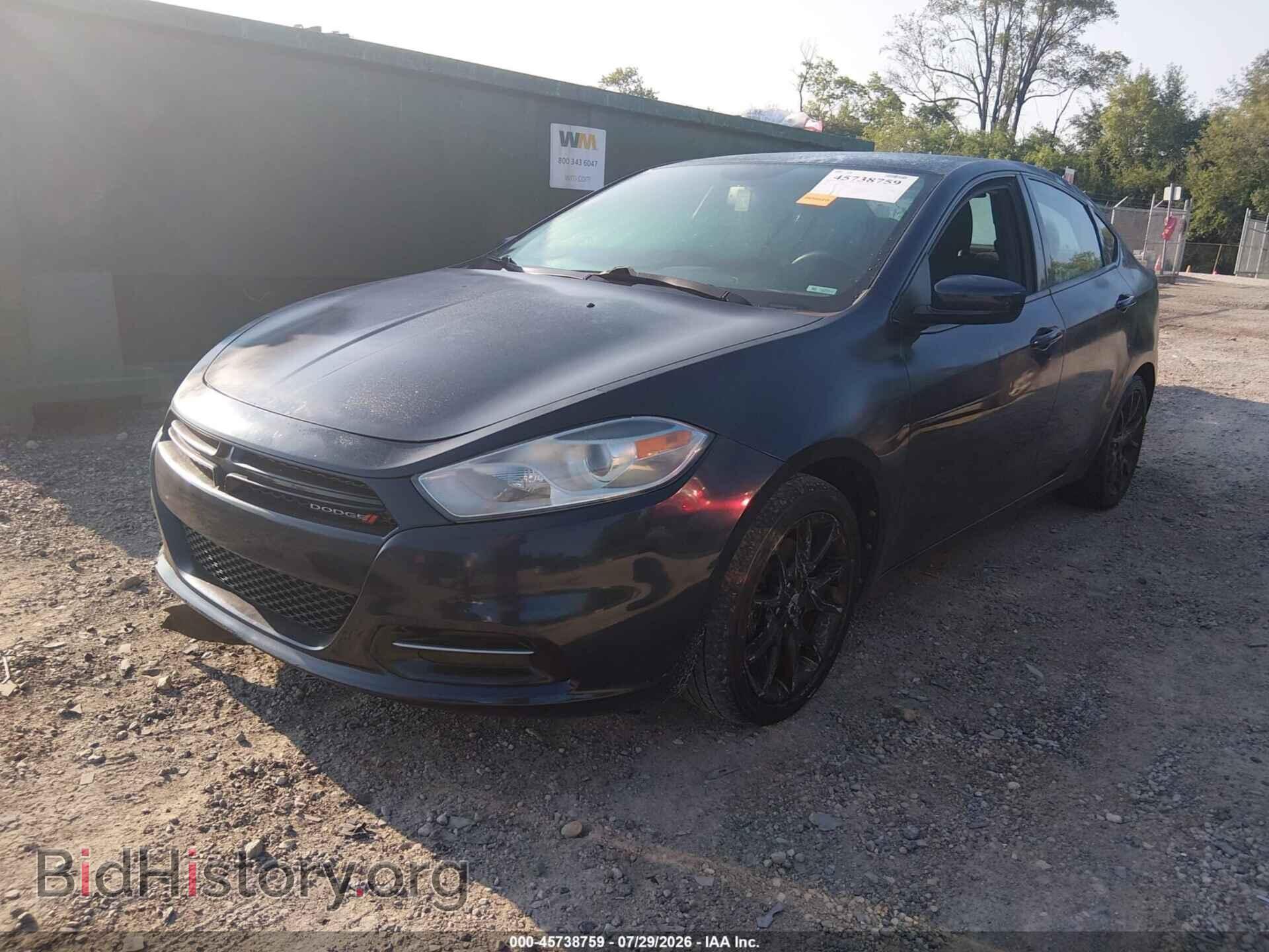 2013 DODGE DART - VIN: 1C3CDFBA8DD204462 - Фото 2