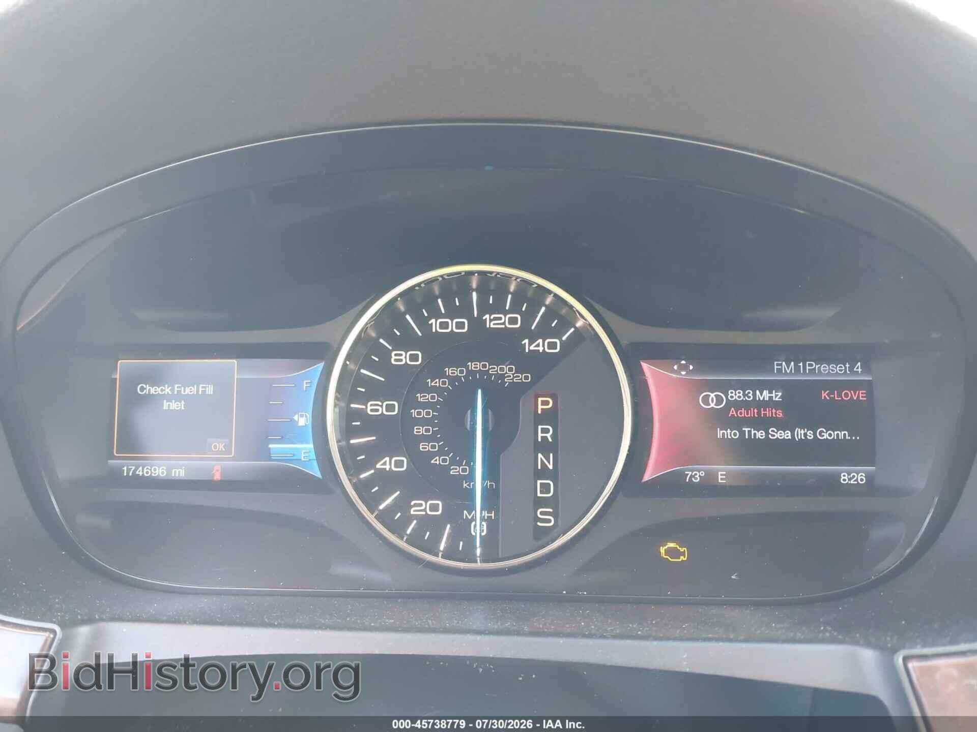 2014 FORD EDGE - VIN: 2FMDK3KC6EBA09016 - Фото 7