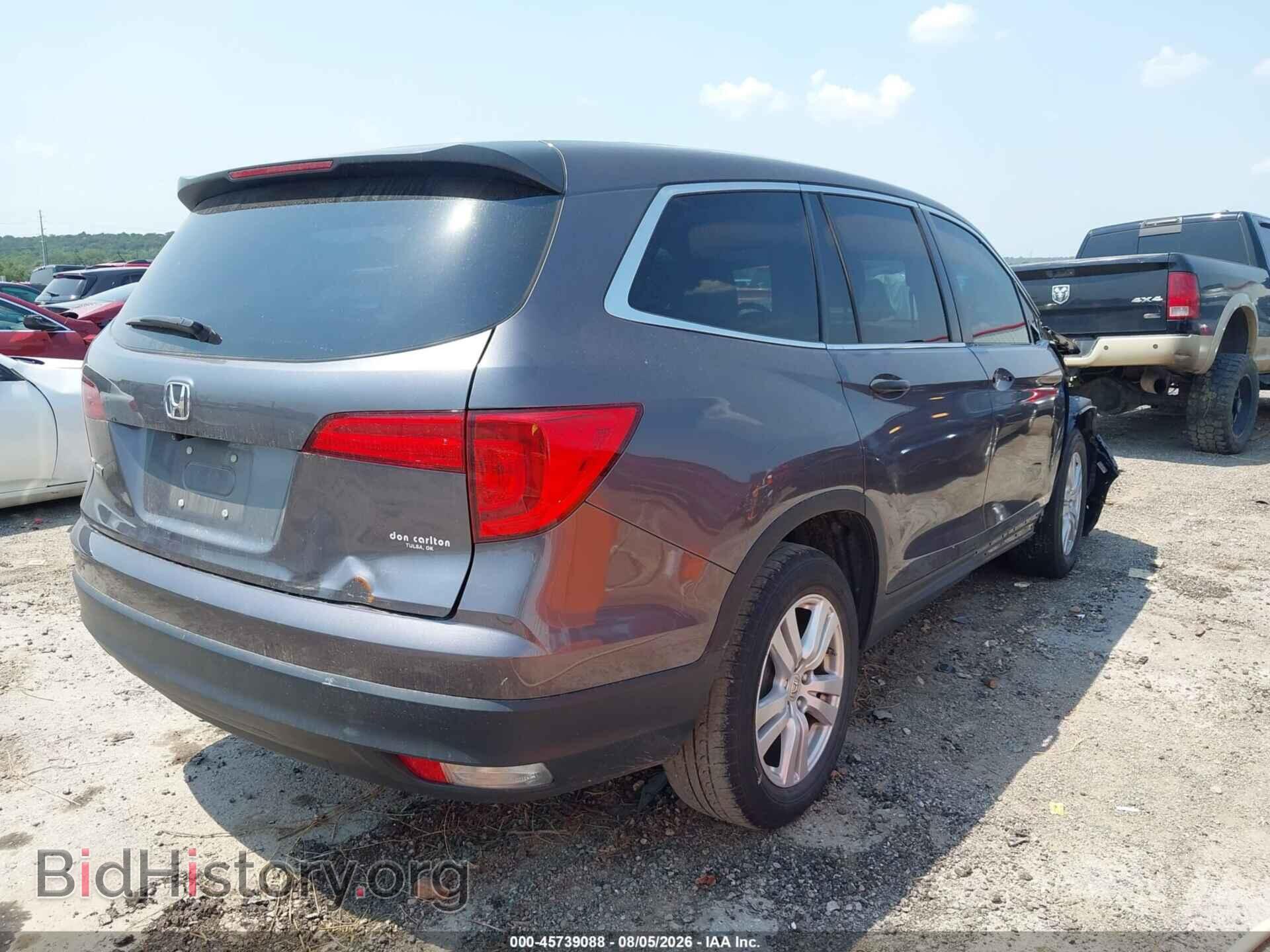 2018 HONDA PILOT - VIN: 5FNYF5H15JB021490 - Photo 4