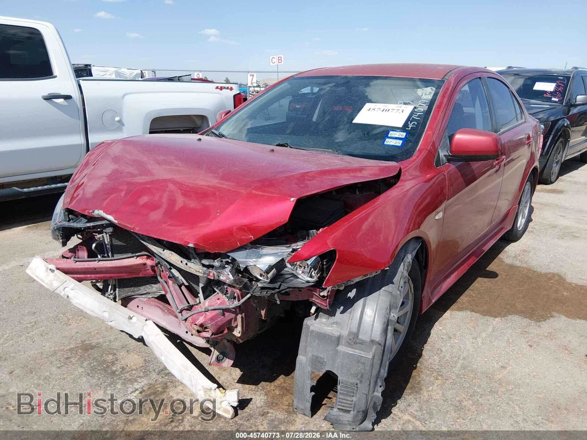 2014 MITSUBISHI LANCER - VIN: JA32U2FU2EU017058 - Фото 2
