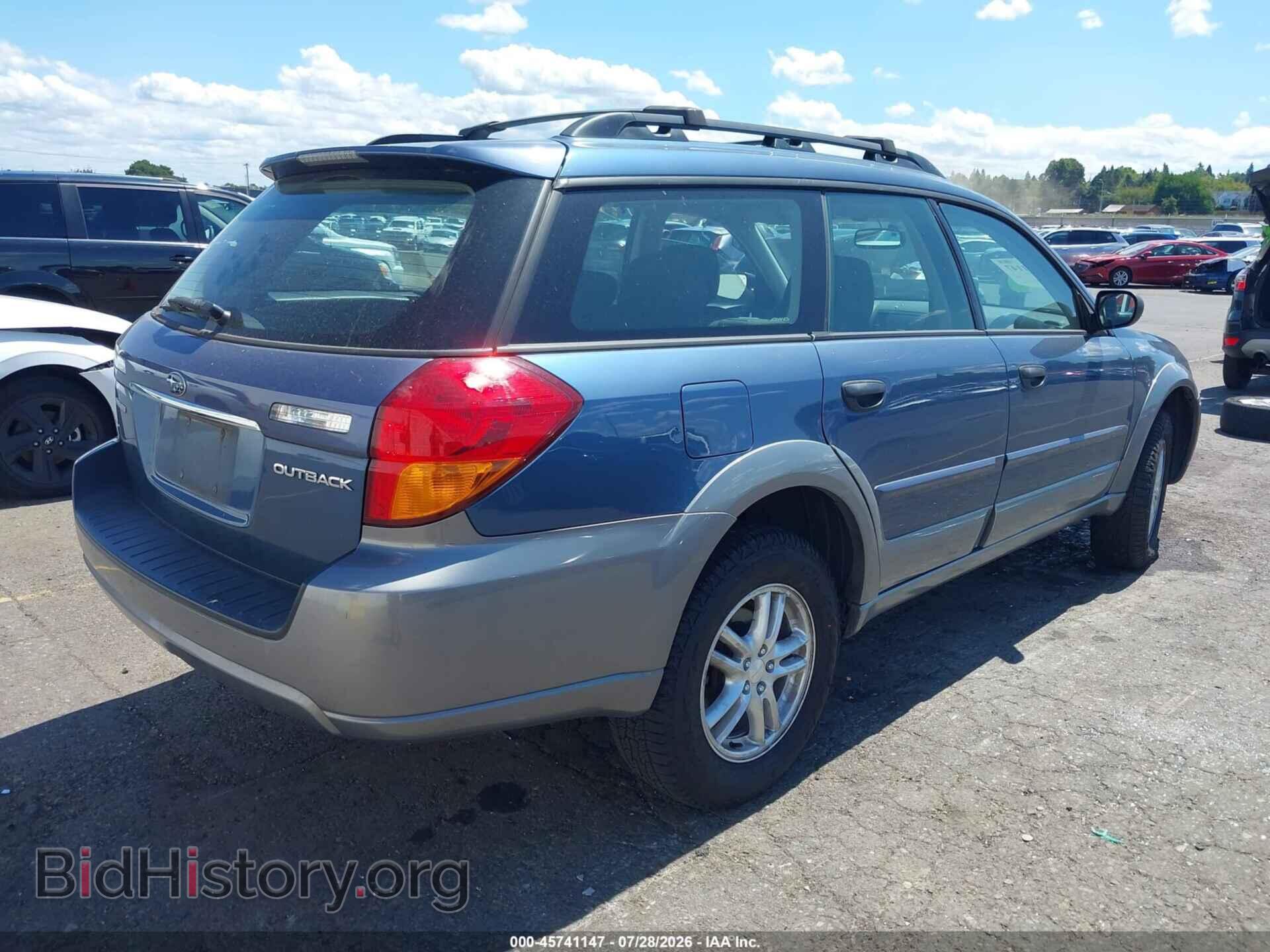 2006 SUBARU OUTBACK - VIN: 4S4BP61C267336437 - Фото 4