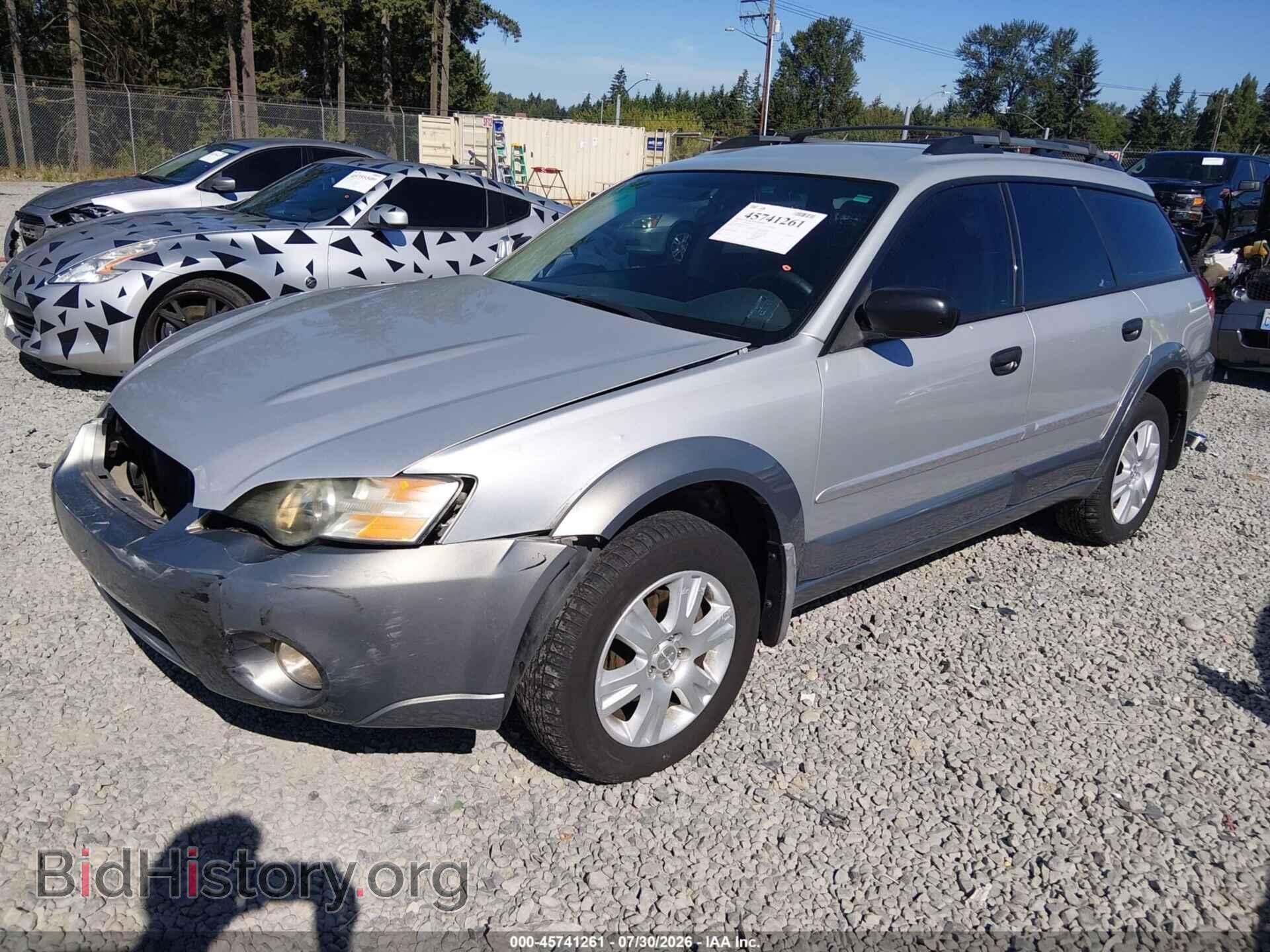 2005 SUBARU OUTBACK - VIN: 4S4BP61C357379957 - Фото 2
