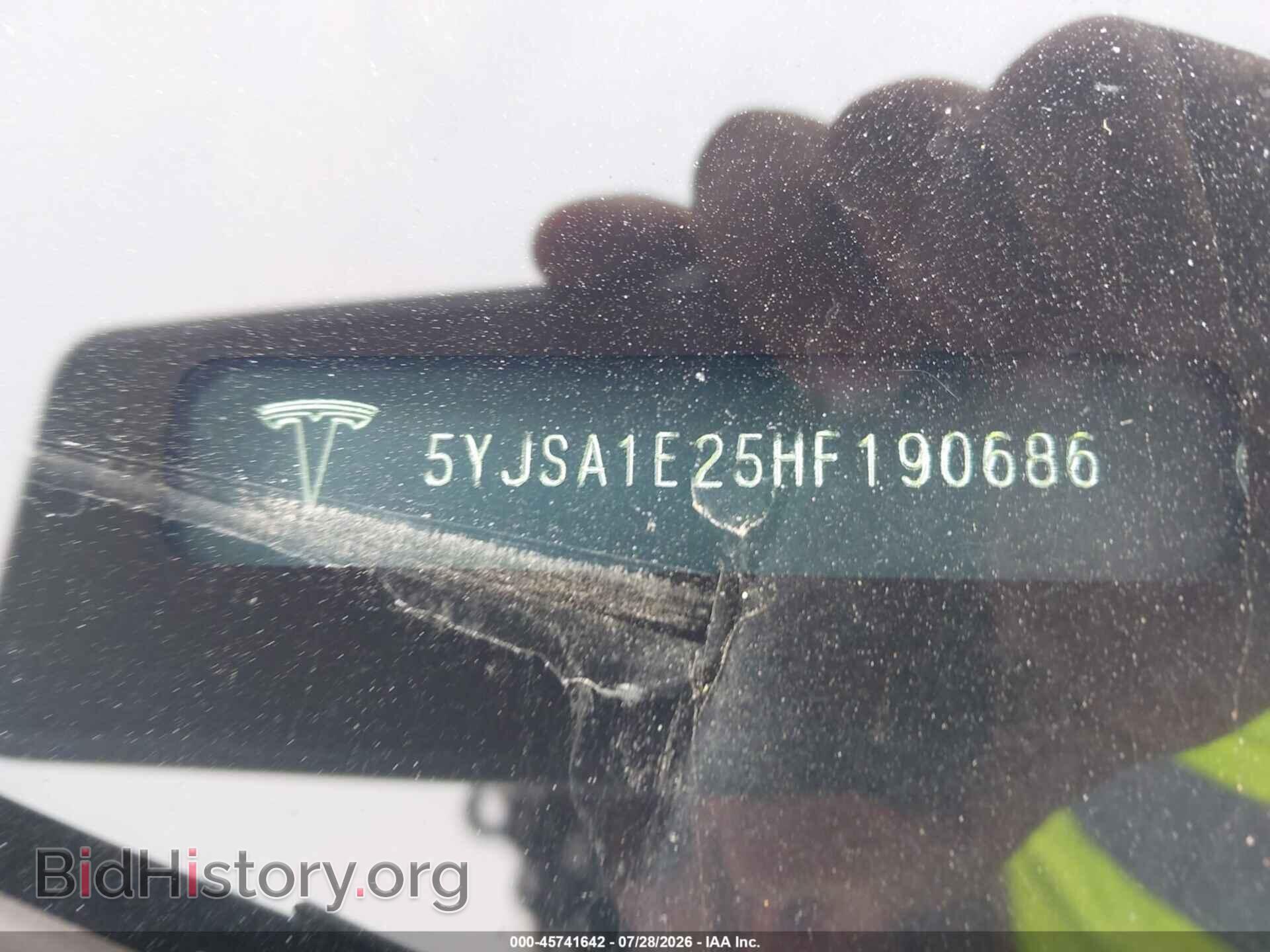 2017 TESLA MODEL S - VIN: 5YJSA1E25HF190686 - Photo 9