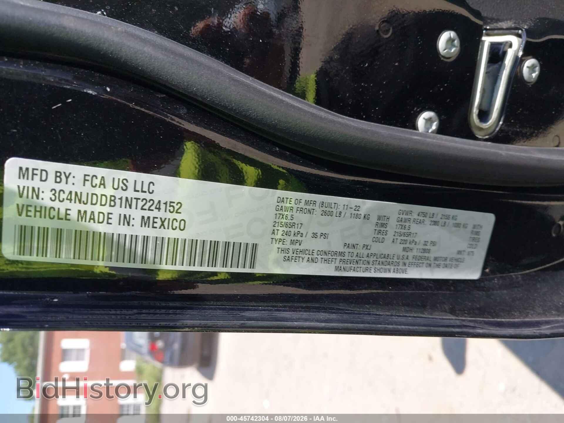 2022 JEEP COMPASS - VIN: 3C4NJDDB1NT224152 - Photo 7