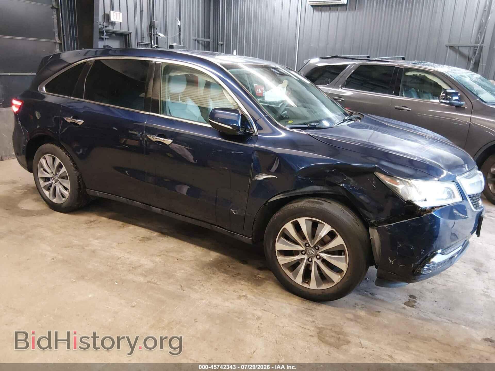 2014 ACURA MDX - VIN: 5FRYD3H43EB002056 - Фото 6