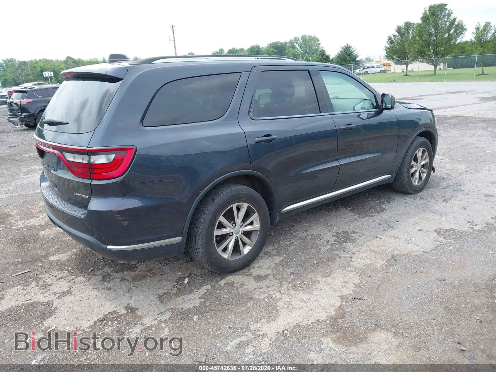 2016 DODGE DURANGO - VIN: 1C4RDJDG8GC460153 - Photo 4