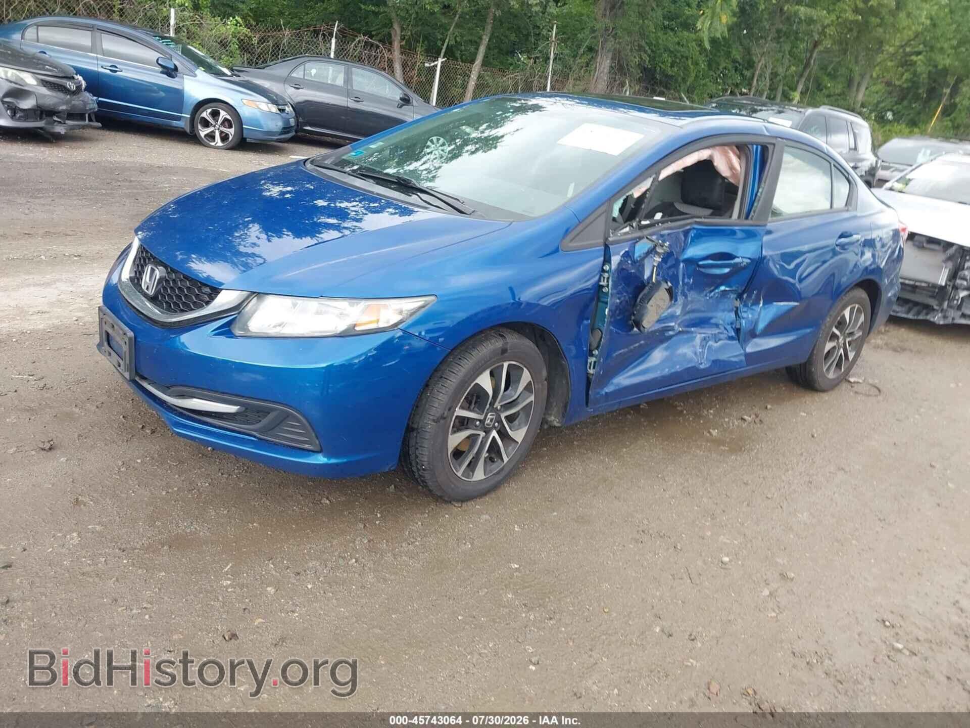 2014 HONDA CIVIC - VIN: 19XFB2F89EE220362 - Фото 2