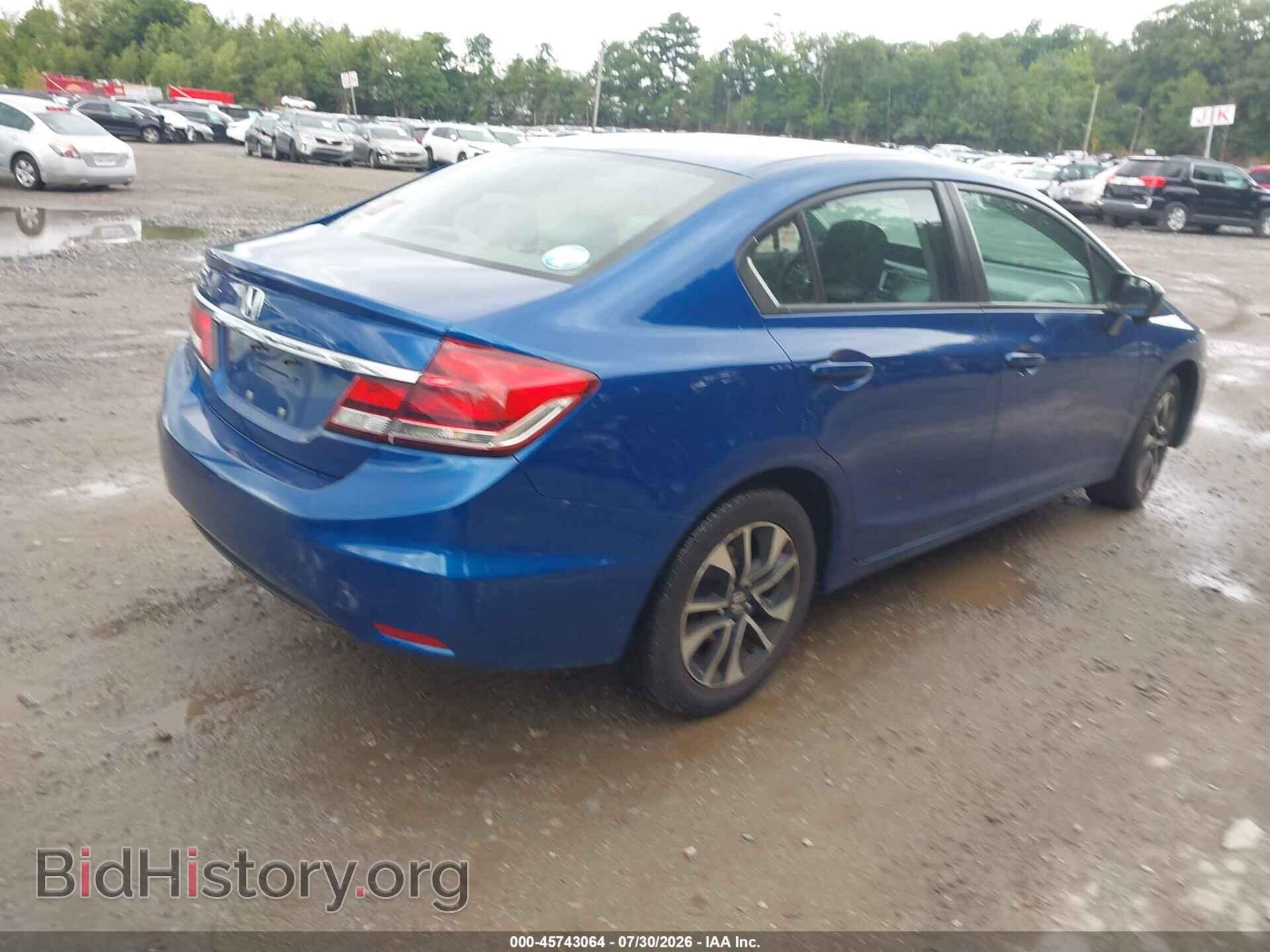 2014 HONDA CIVIC - VIN: 19XFB2F89EE220362 - Фото 4