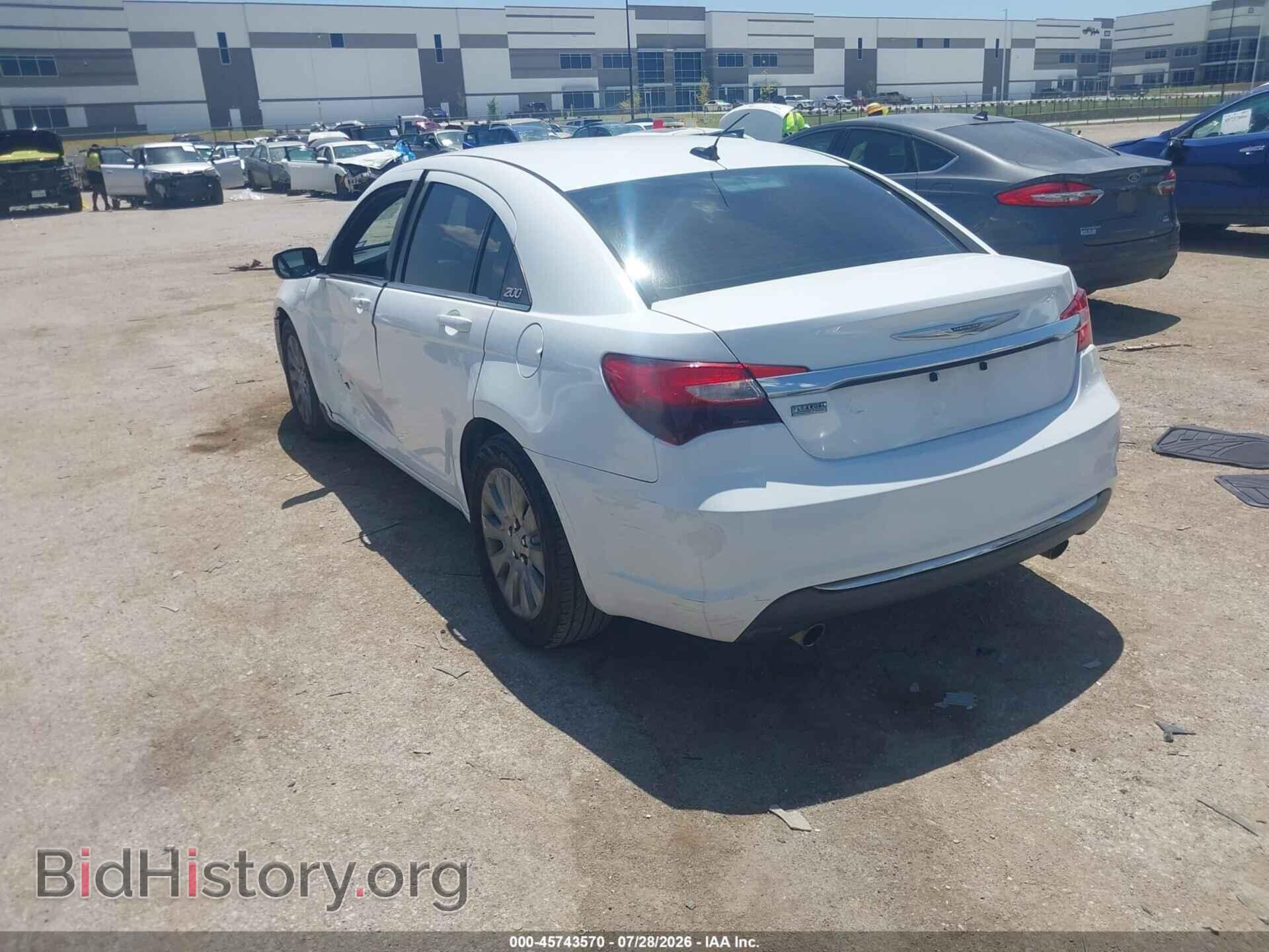 2013 CHRYSLER 200 - VIN: 1C3CCBAG9DN743099 - Фото 3