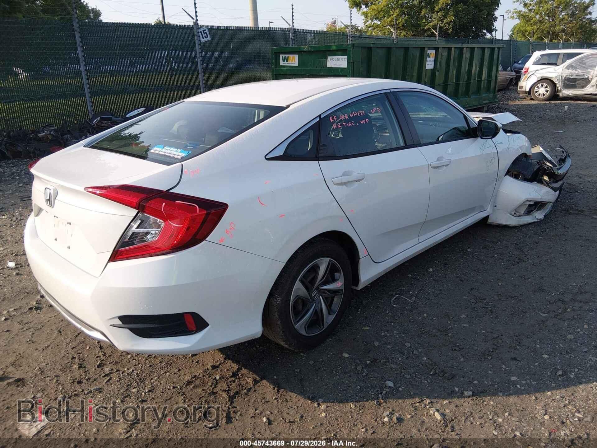 2019 HONDA CIVIC - VIN: 19XFC2F65KE010641 - Фото 4