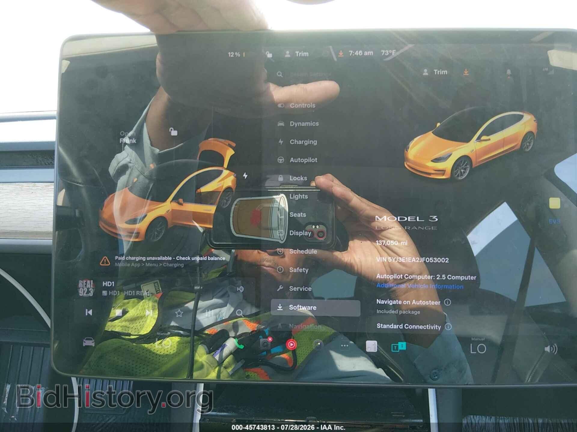2018 TESLA MODEL 3 - VIN: 5YJ3E1EA2JF053002 - Photo 19