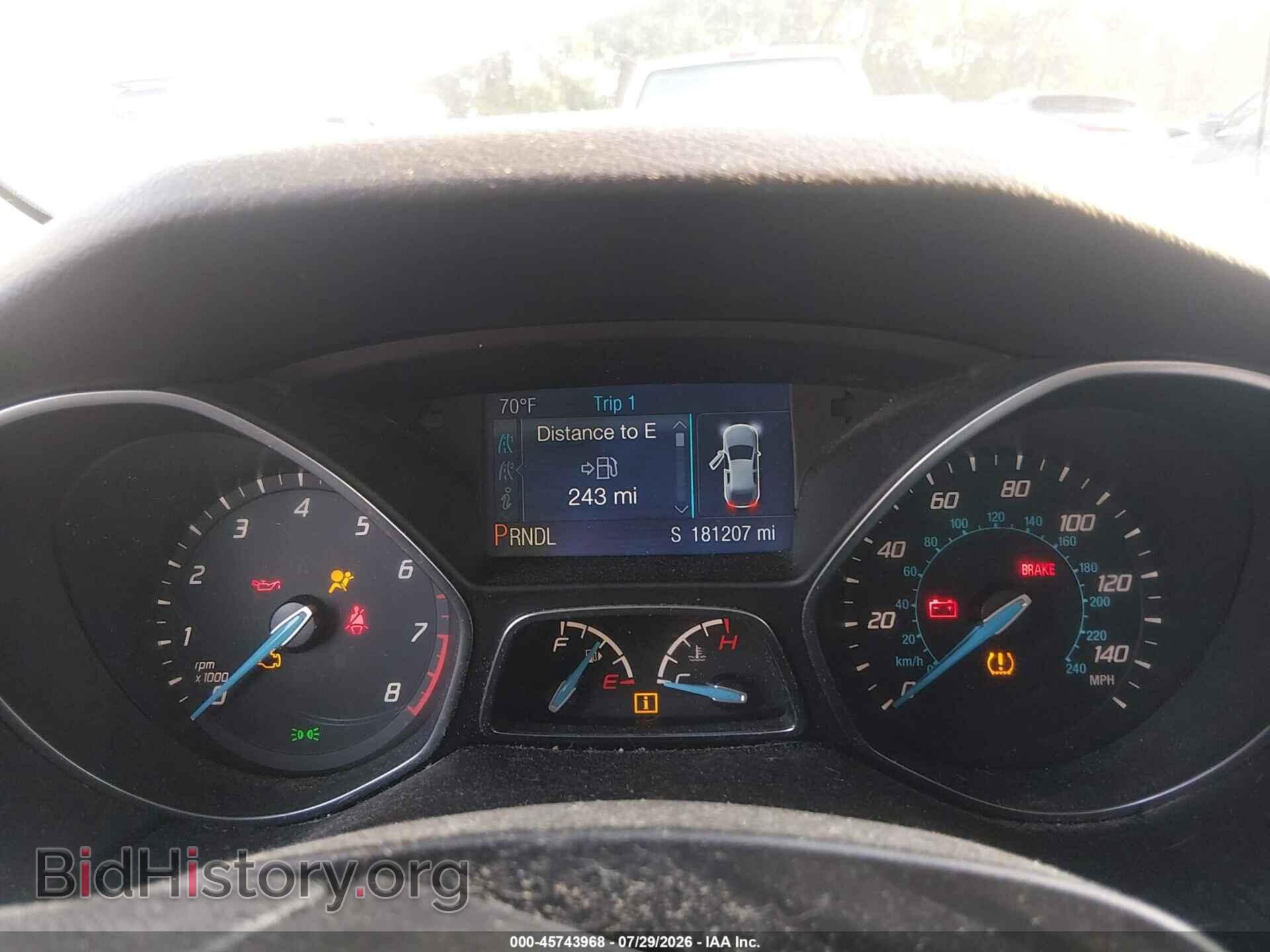 2014 FORD FOCUS - VIN: 1FADP3F25EL438676 - Фото 7