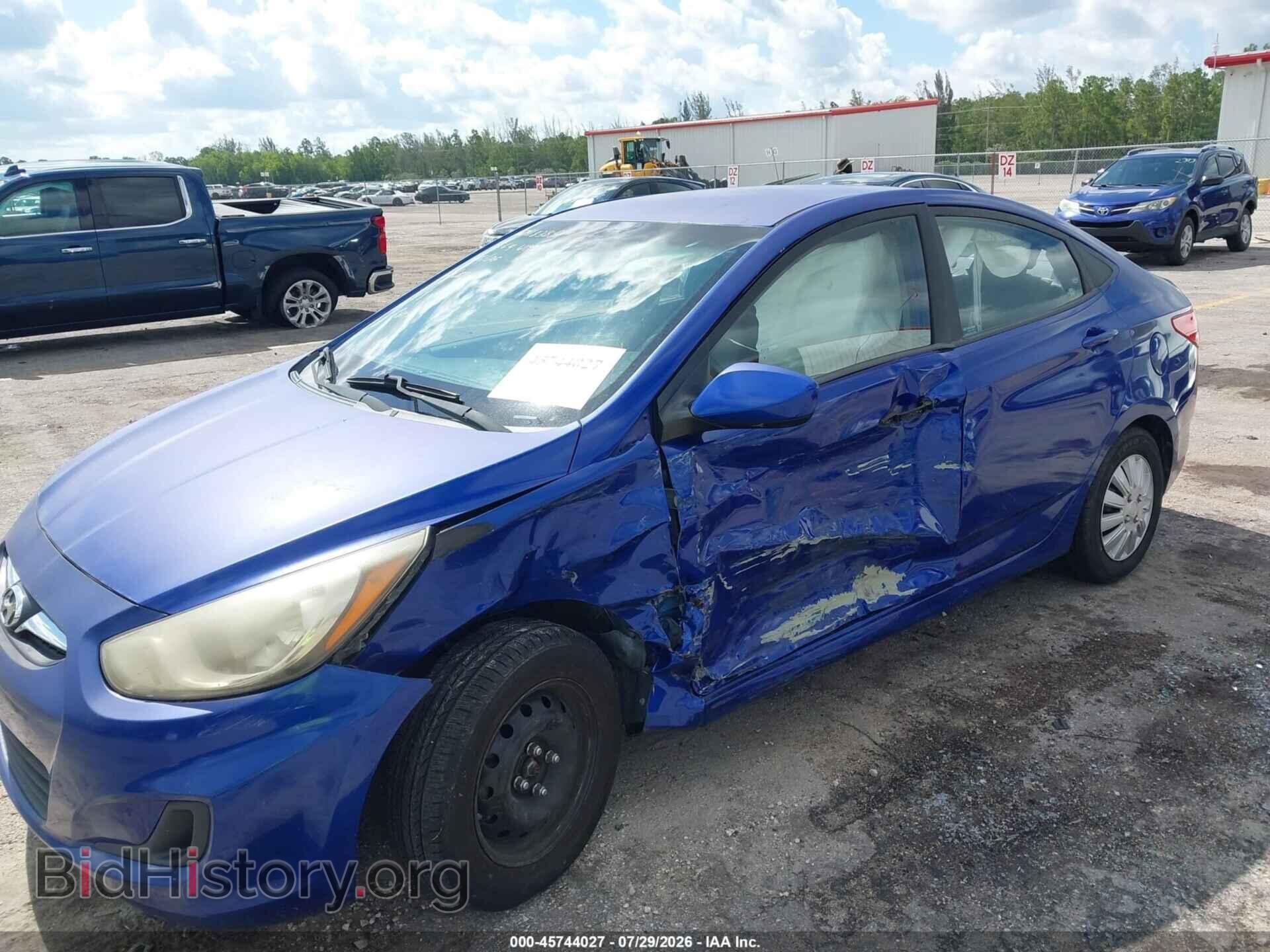 2013 HYUNDAI ACCENT - VIN: KMHCT4AE2DU359656 - Фото 12