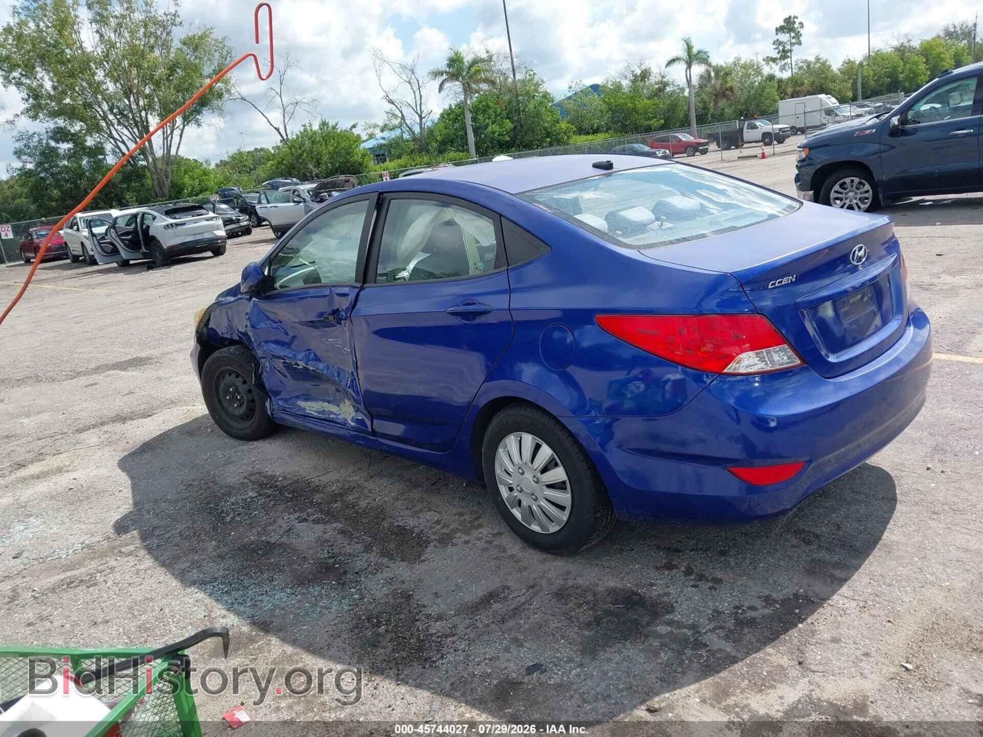 2013 HYUNDAI ACCENT - VIN: KMHCT4AE2DU359656 - Фото 3