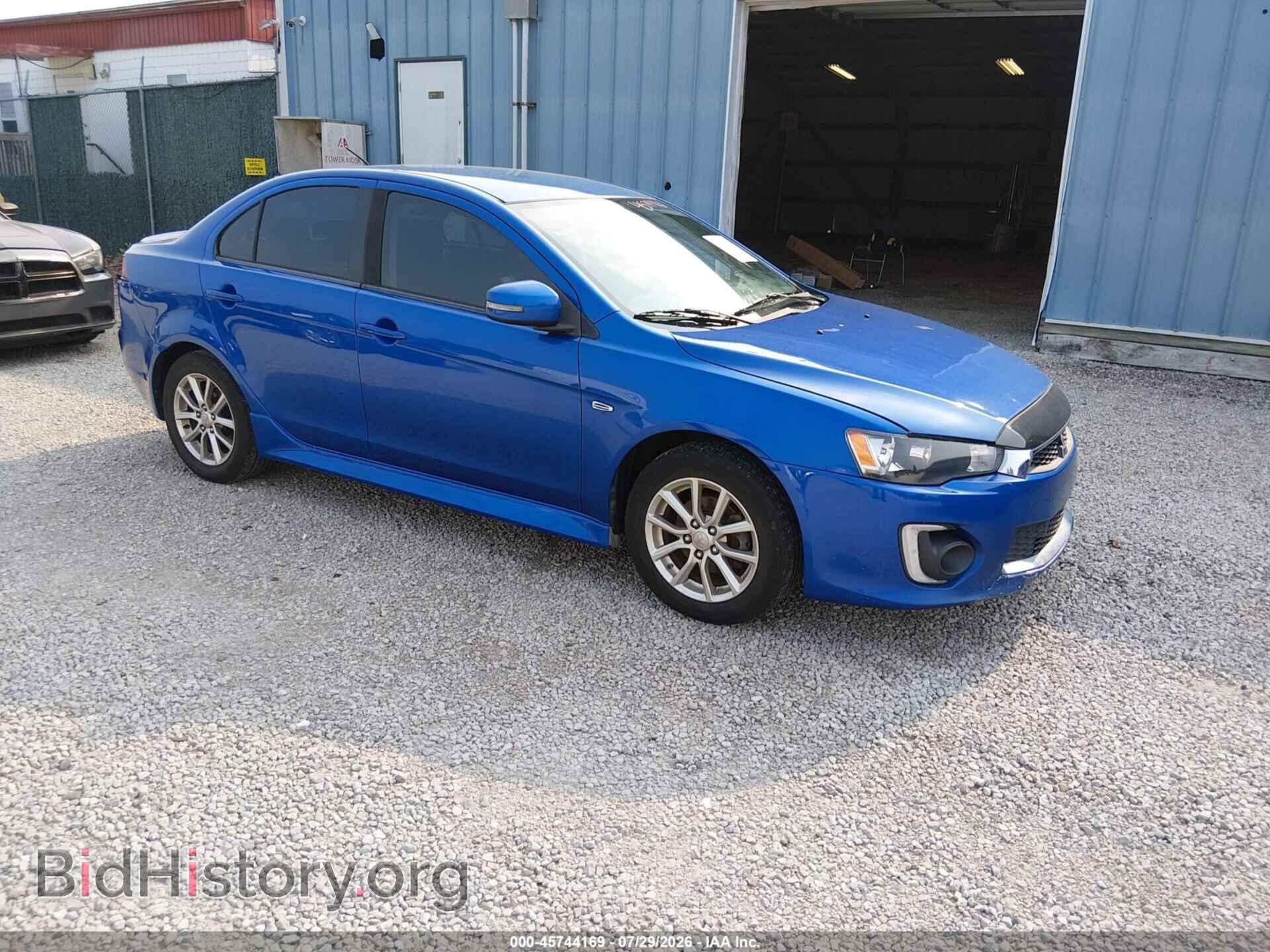 Photo JA32U2FU1GU009164 - MITSUBISHI LANCER 2016