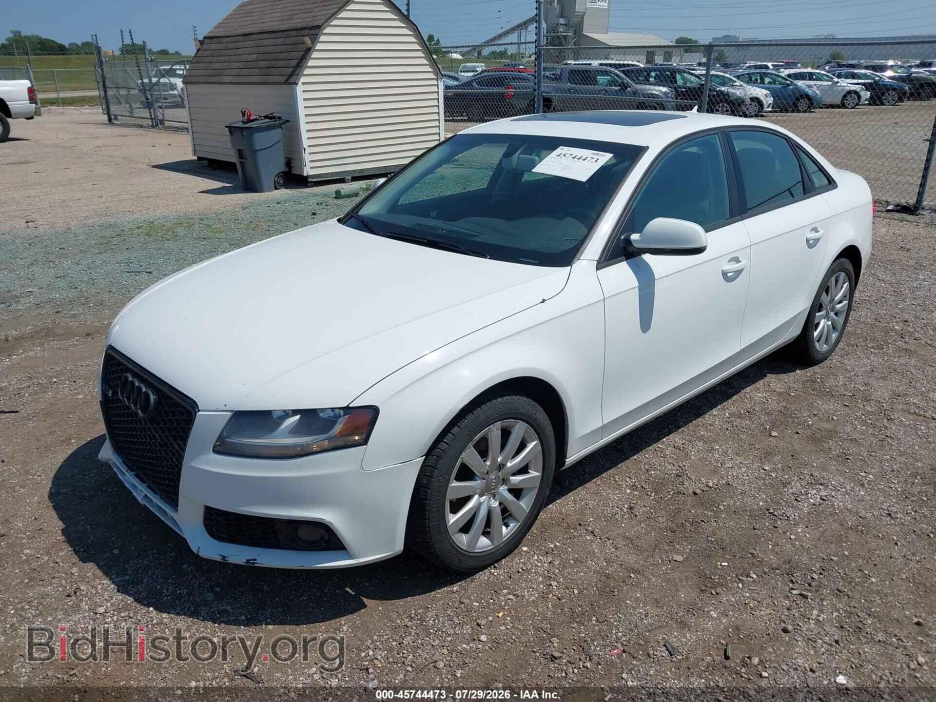 2012 AUDI A4 - VIN: WAUBFAFLXCA114100 - Фото 2