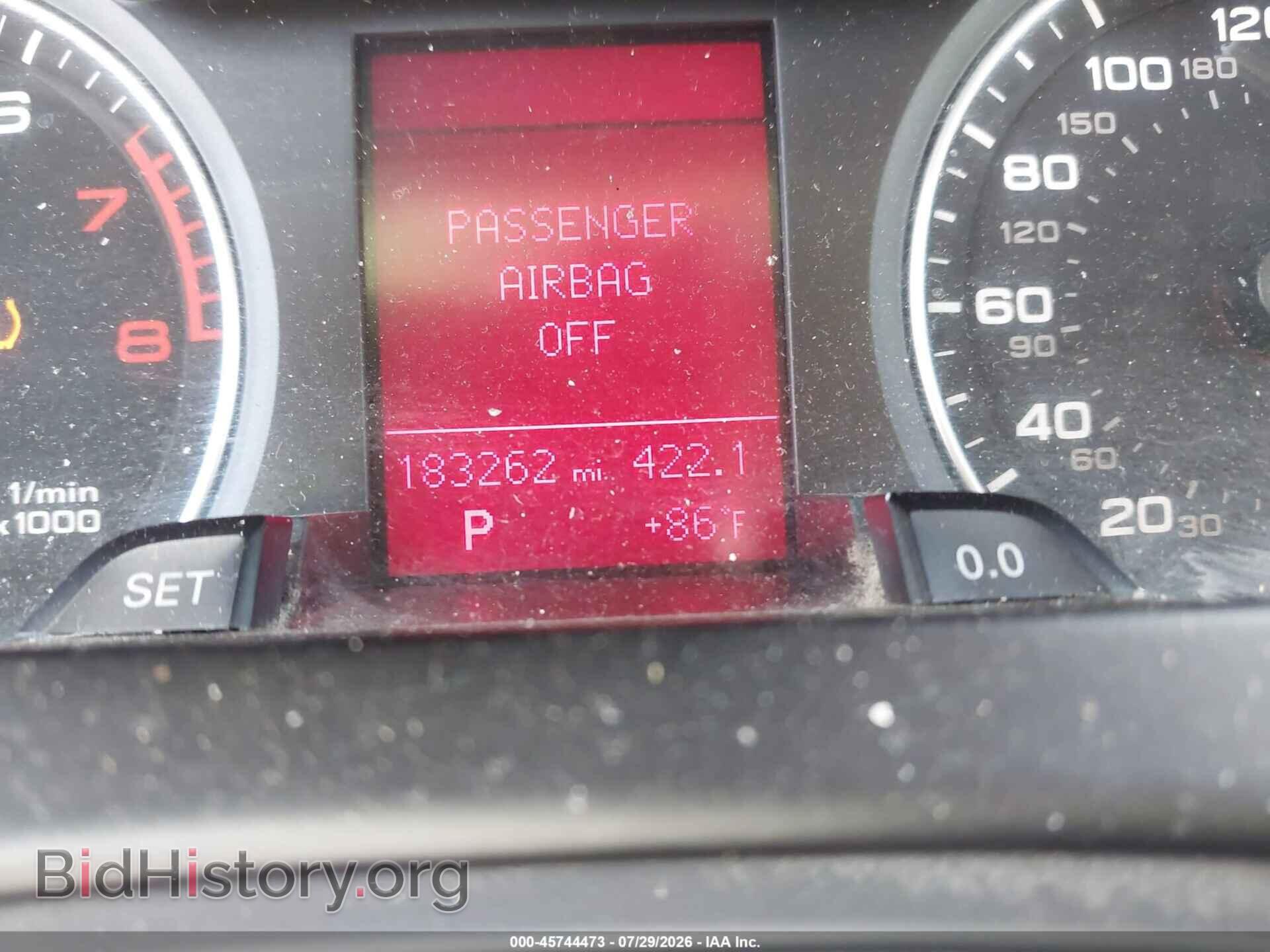 2012 AUDI A4 - VIN: WAUBFAFLXCA114100 - Фото 7