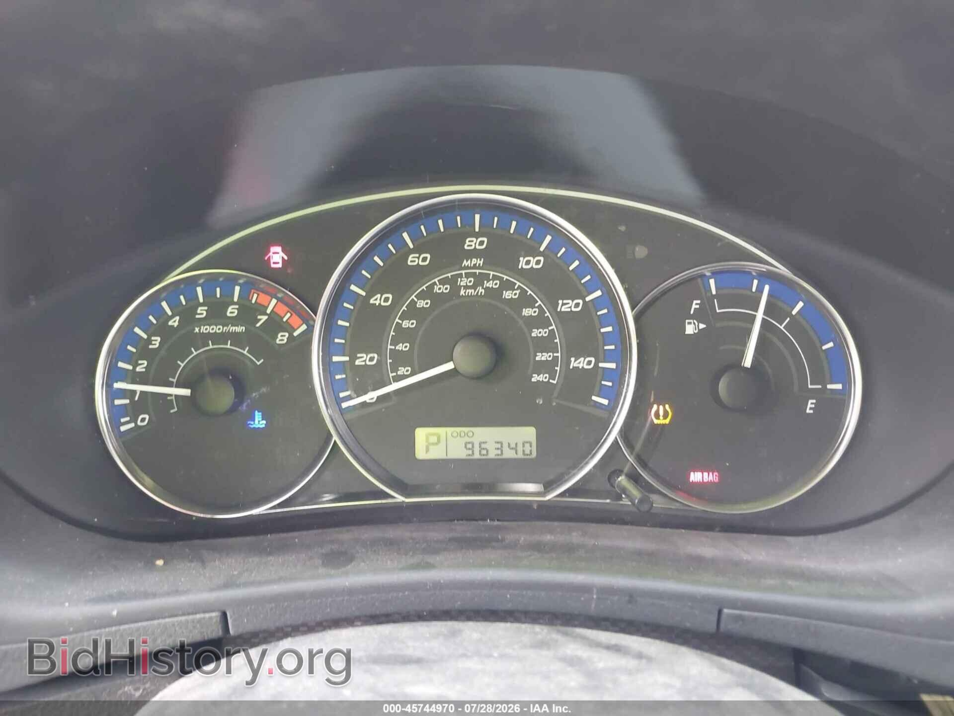 2012 SUBARU FORESTER - VIN: JF2SHAEC0CH425512 - Фото 7