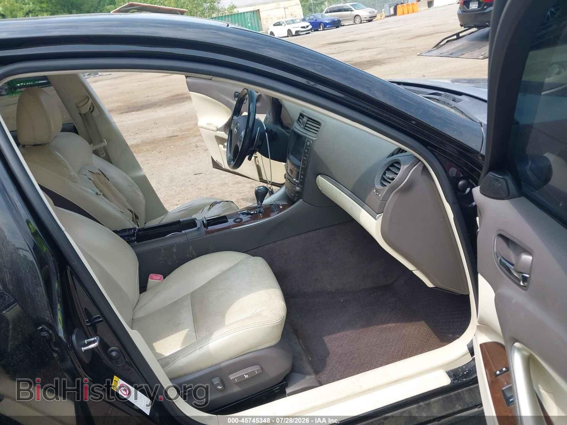 2012 LEXUS IS 250 - VIN: JTHCF5C27C5053449 - Photo 5