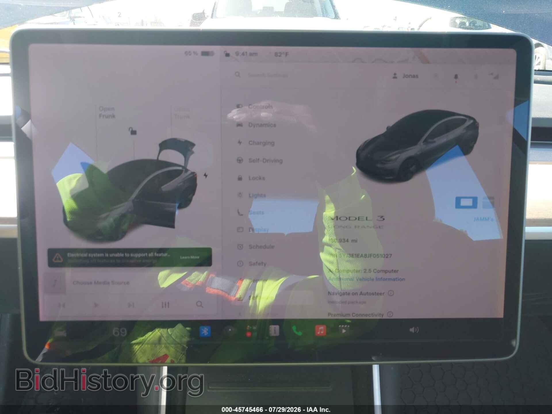2018 TESLA MODEL 3 - VIN: 5YJ3E1EA8JF051027 - Photo 7